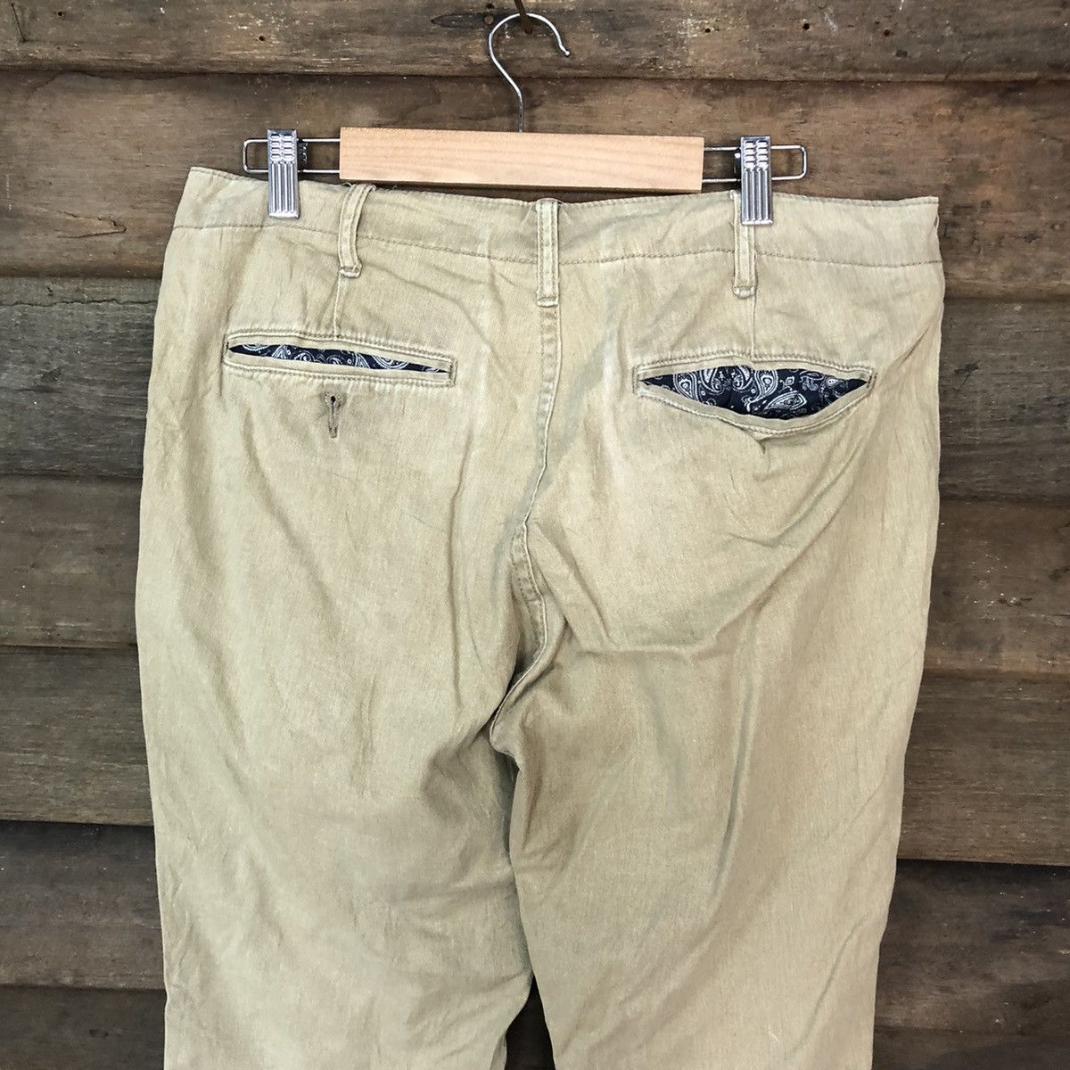 Beams Plus × Japanese Brand × Vintage Beams Plus Brown Cropped Pants #6914 Size US 32 / EU 48 - 9 Thumbnail
