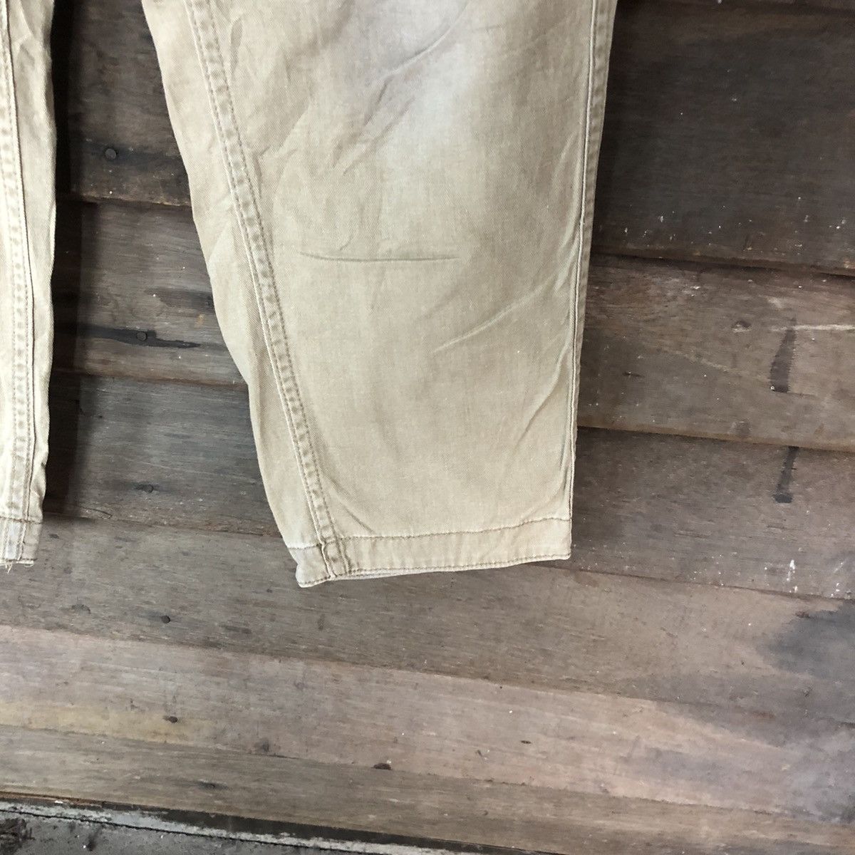 Beams Plus × Japanese Brand × Vintage Beams Plus Brown Cropped Pants #6914 Size US 32 / EU 48 - 7 Thumbnail