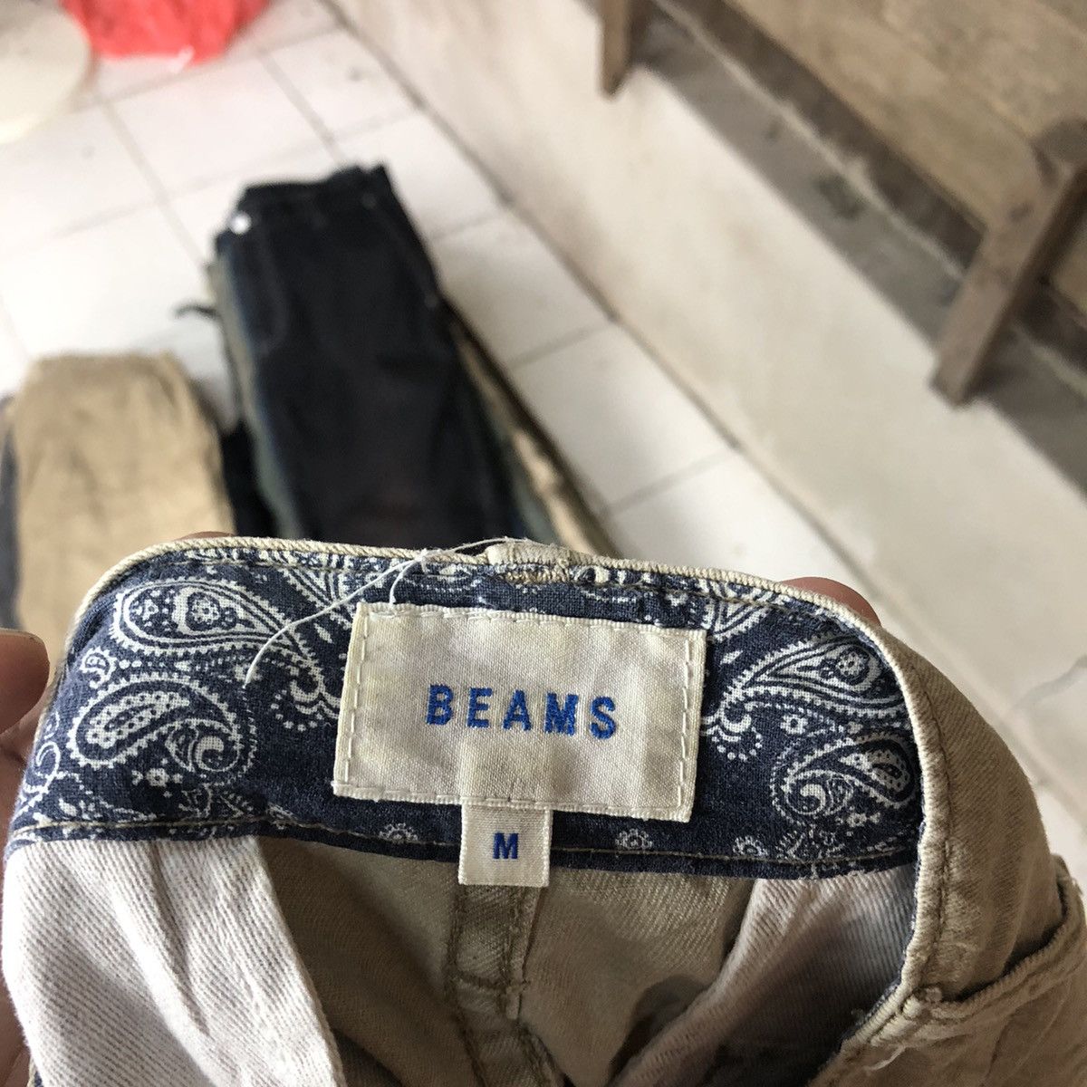 Beams Plus × Japanese Brand × Vintage Beams Plus Brown Cropped Pants #6914 Size US 32 / EU 48 - 13 Thumbnail