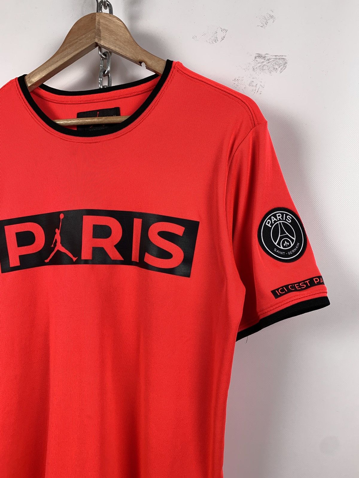 Jordan Brand Jordan PSG Paris Saint Germain Short Sleeve Shirt Size US M / EU 48-50 / 2 - 4 Thumbnail