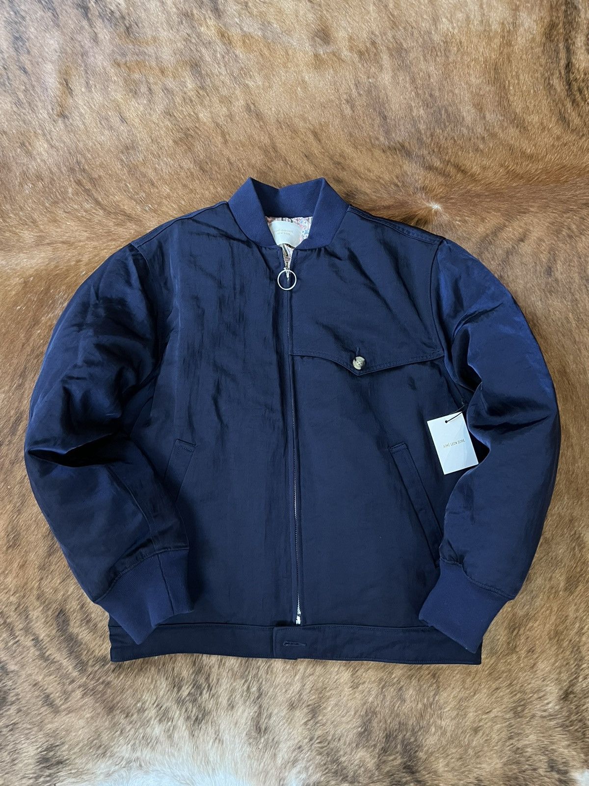 Aime Leon Dore AIME LEON DORE WEEKENDER BOMBER JACKET NAVY BRAND NEW ...