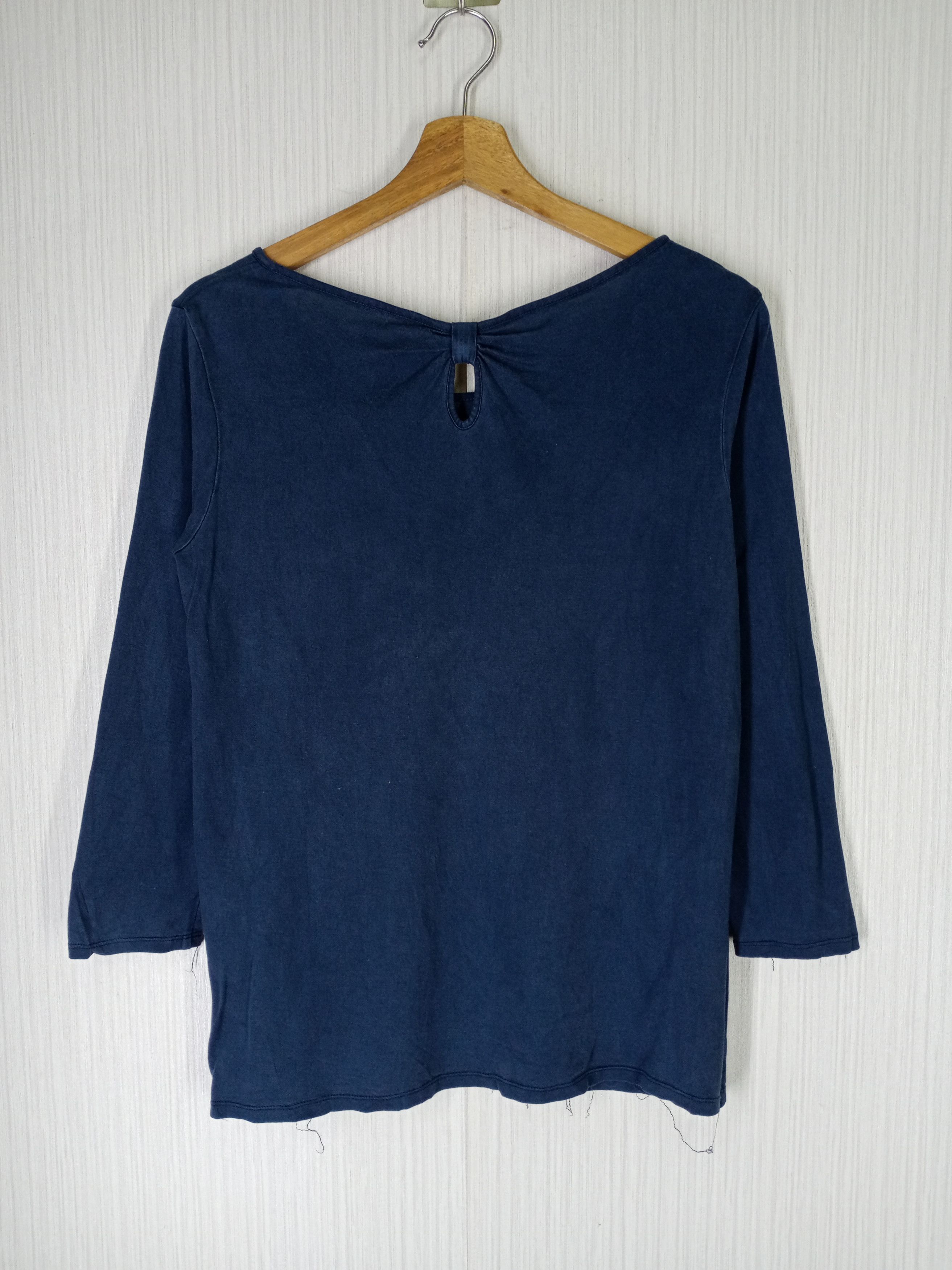 Burberry × Vintage Rare Vintage Burberry Blue Label Long Sleeve Size M / US 6-8 / IT 42-44 - 2 Thumbnail