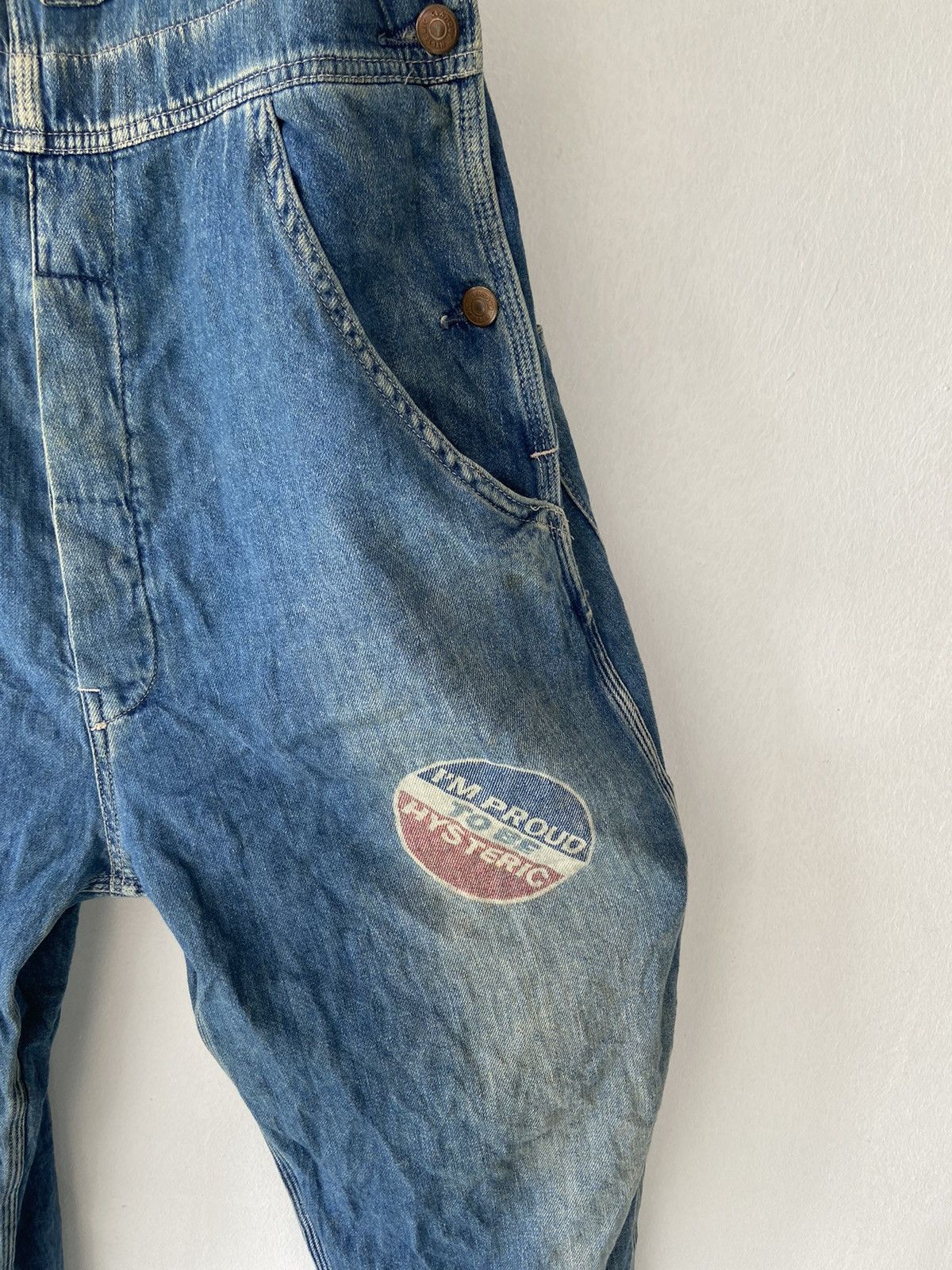 Hysteric Glamour Vintage Hysteric Glamour overalls Size US 36 / EU 52 - 6 Thumbnail