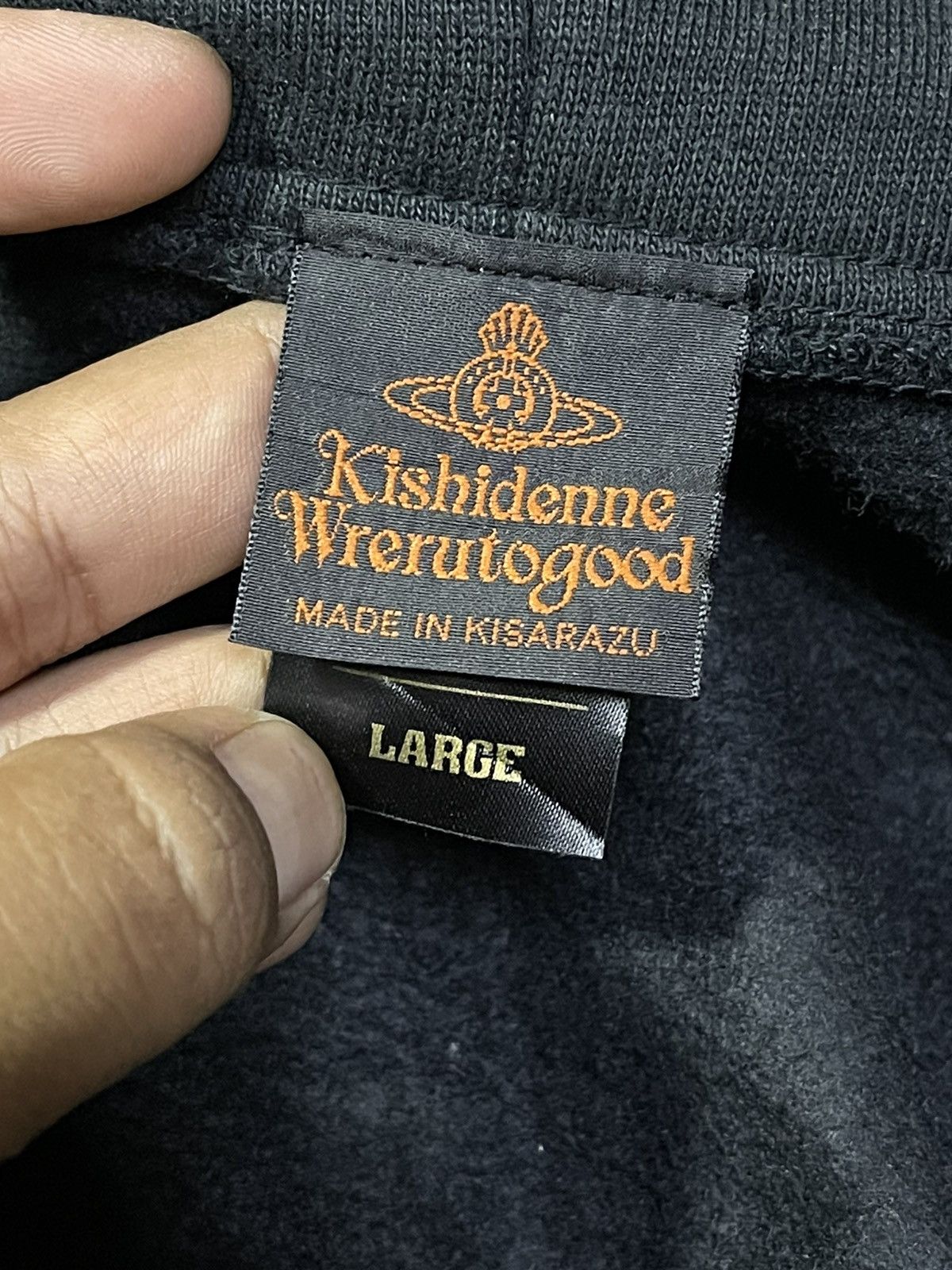 Japanese Brand VINTAGE KISHIDENNE WRERUTOGOOD SWEATER HOODIE Size US L / EU 52-54 / 3 - 3 Thumbnail