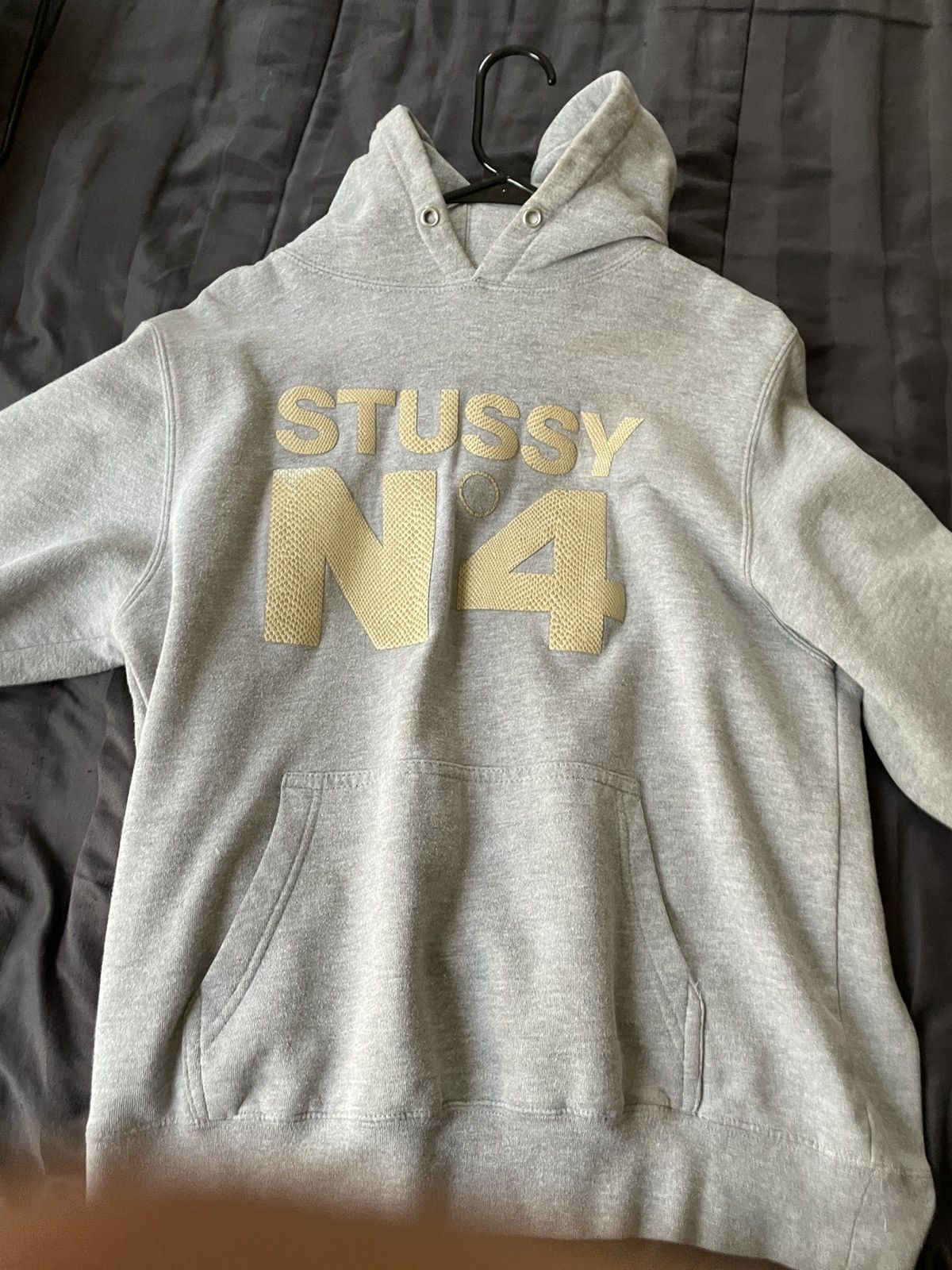 Stussy 'LV' N4 monogram hoodie (M) RARE