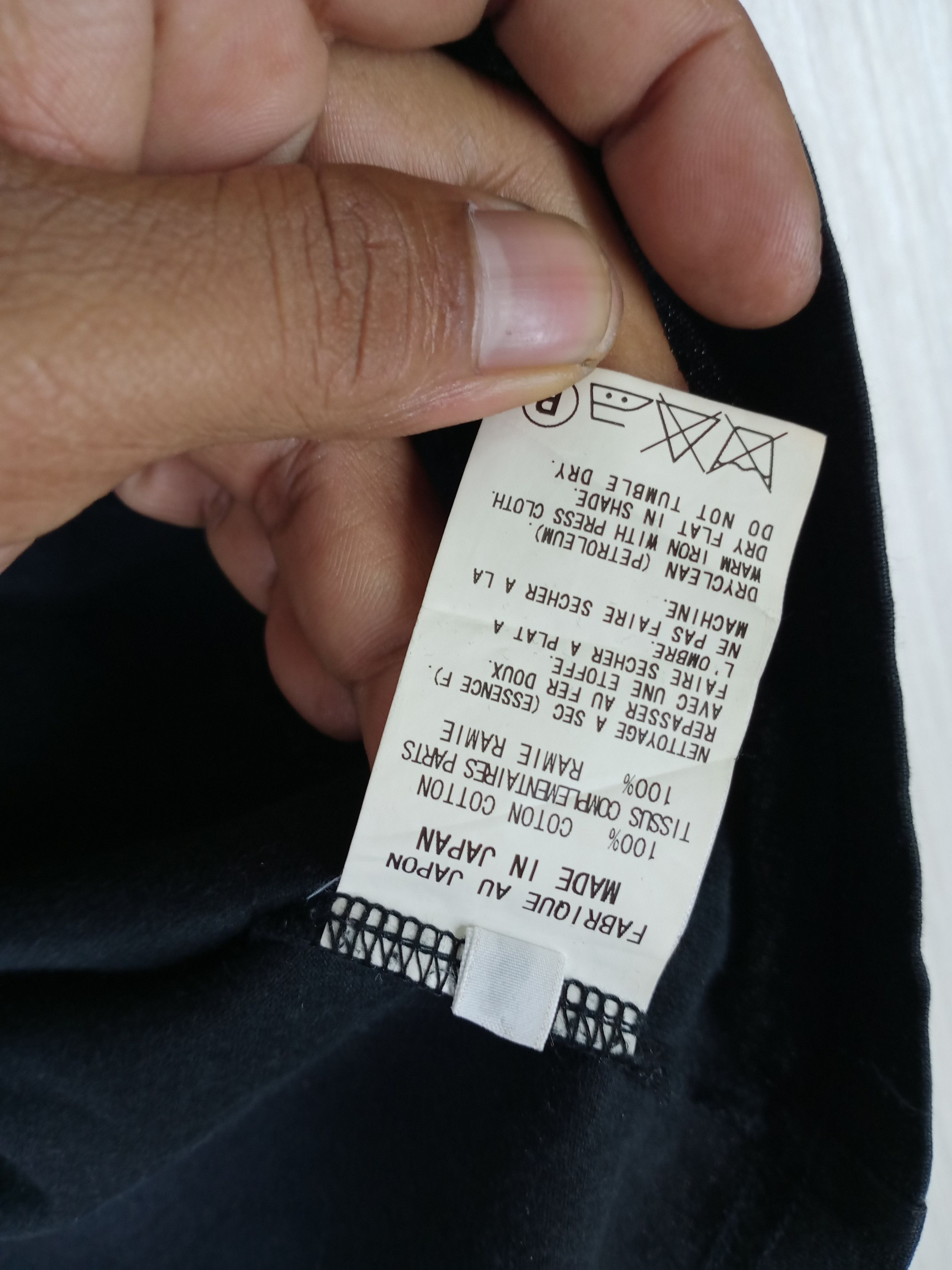 Yohji Yamamoto Rare Y's Yohji Yamamoto Tshirt Size US M / EU 48-50 / 2 - 4 Thumbnail