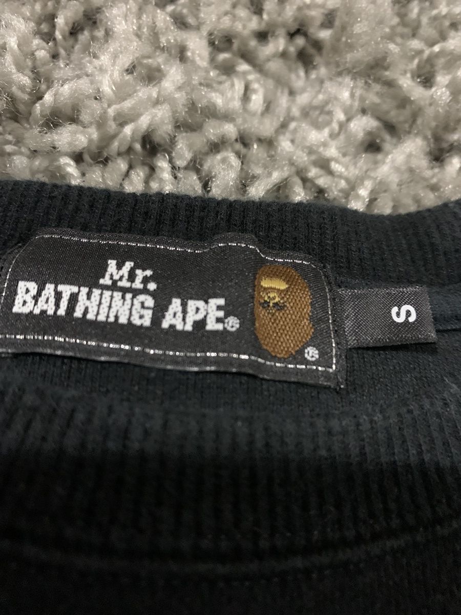 Bape Mr. Bathing Ape Crewneck Size US S / EU 44-46 / 1 - 4 Thumbnail