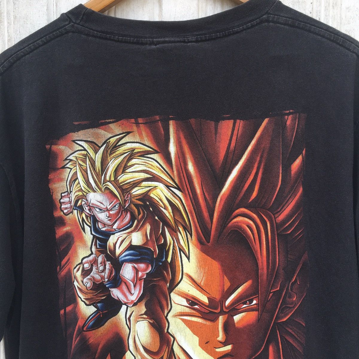 Cartoon Network × Japanese Brand × Vintage Vintage Dragon Ball Z Goku Super Saiyan 3 Tshirt Size US L / EU 52-54 / 3 - 4 Thumbnail