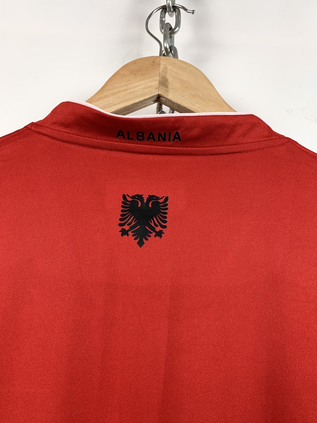 Other 2016 Macron Albania Euro Soccer Jersey Shirt Size US S / EU 44-46 / 1 - 12 Thumbnail