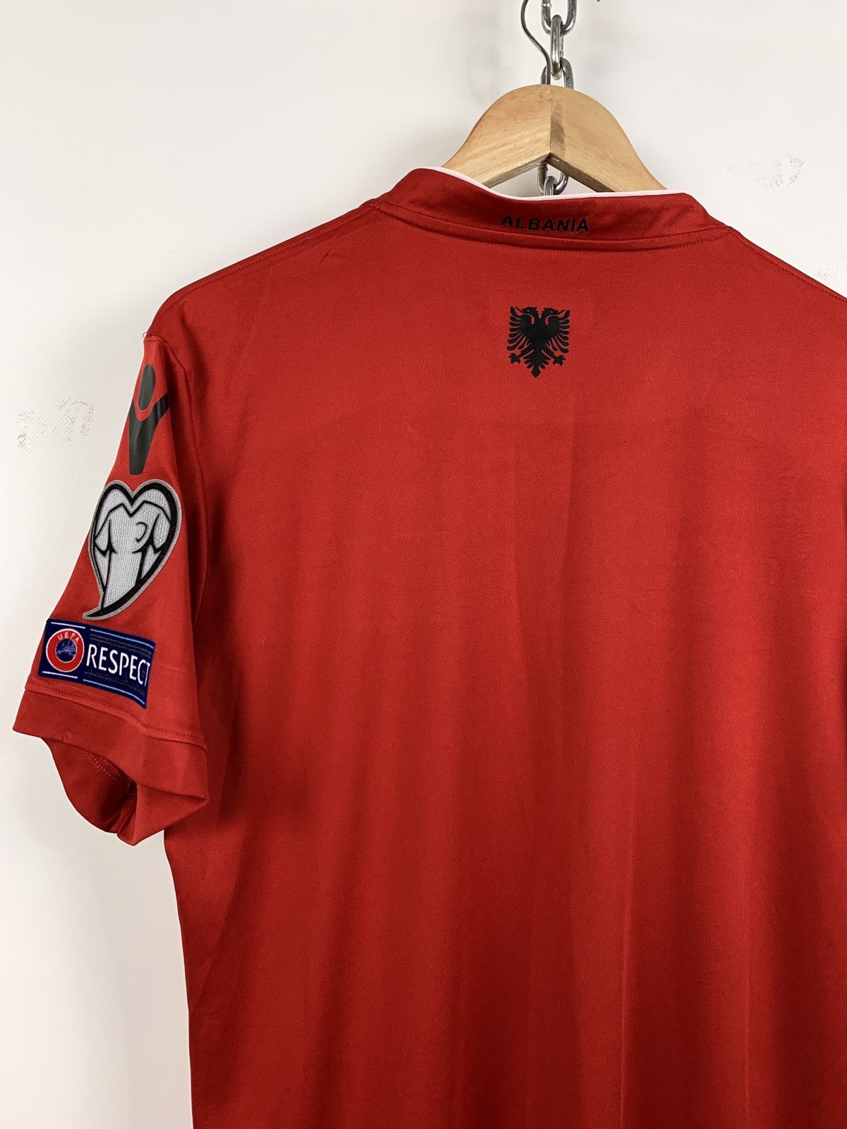 Other 2016 Macron Albania Euro Soccer Jersey Shirt Size US S / EU 44-46 / 1 - 10 Thumbnail
