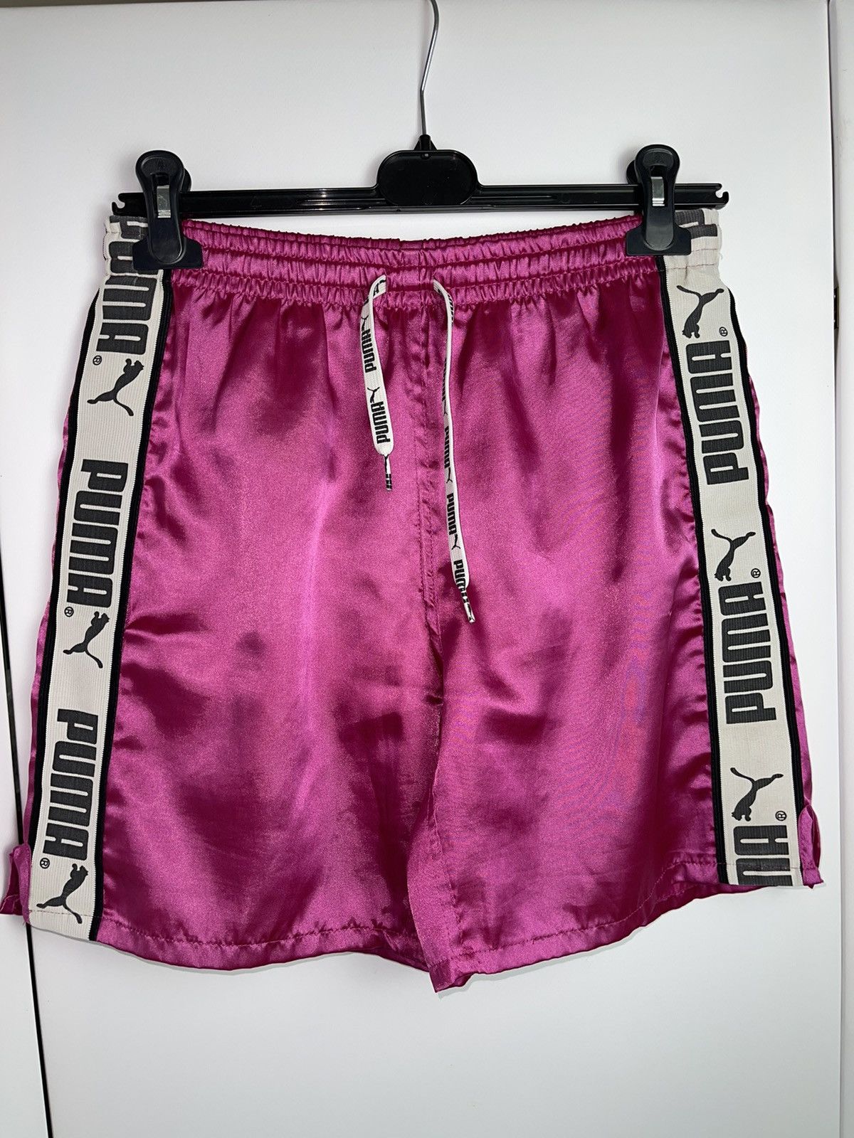 Puma vintage shorts purple striped XS-S