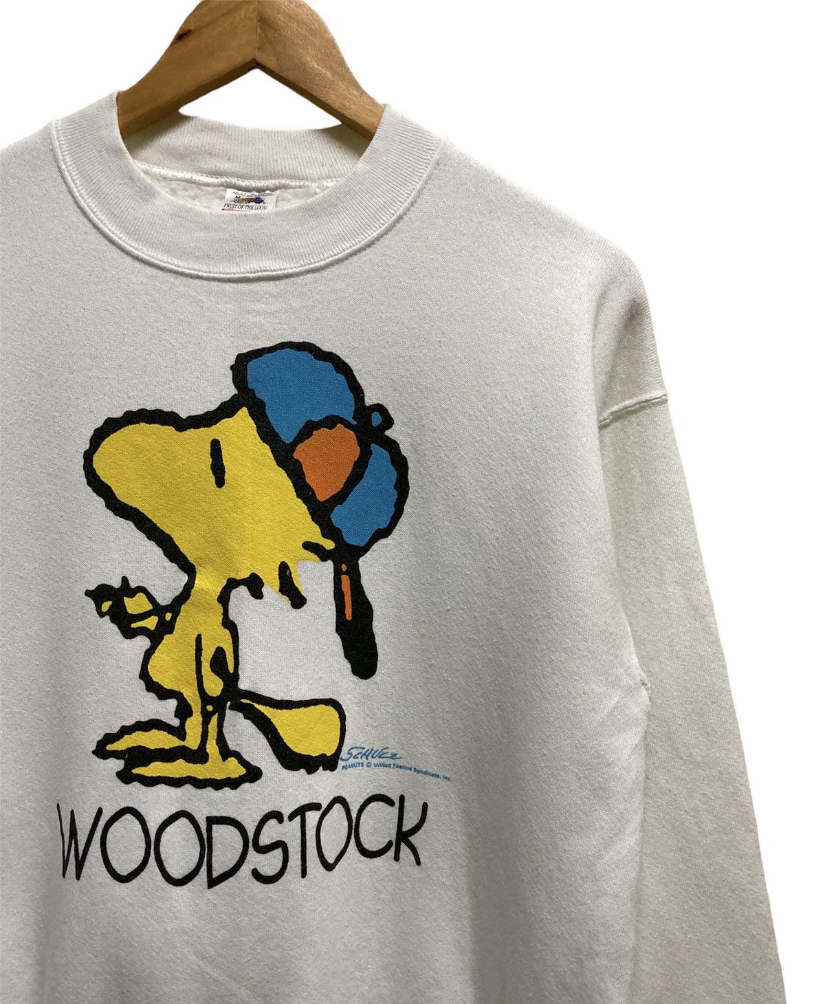Fruit Of The Loom Vintage 90’s Peanuts Woodstock Crewneck Sweatshirt Size US M / EU 48-50 / 2 - 4 Thumbnail