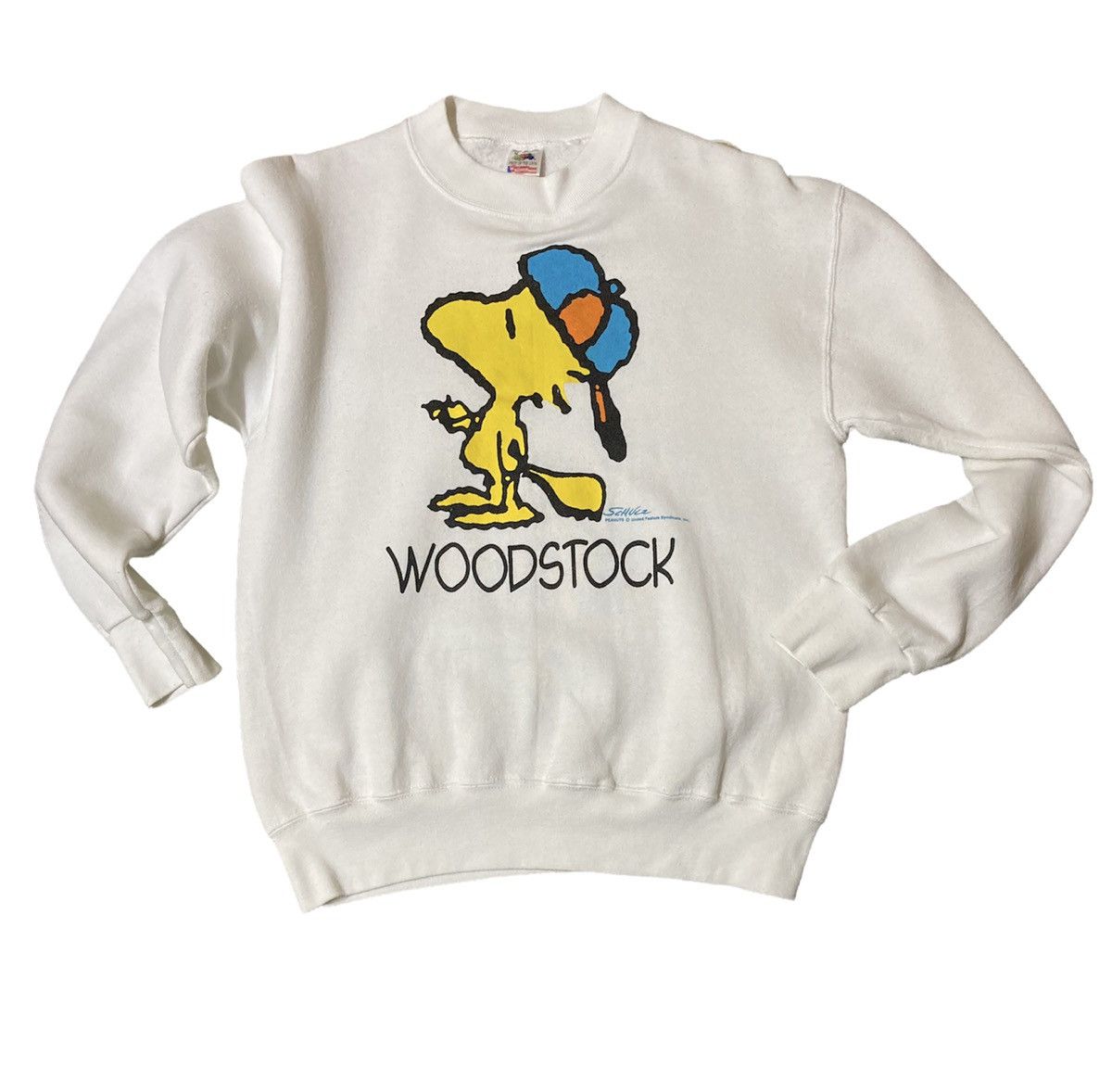 Fruit Of The Loom Vintage 90’s Peanuts Woodstock Crewneck Sweatshirt Size US M / EU 48-50 / 2 - 1 Thumbnail