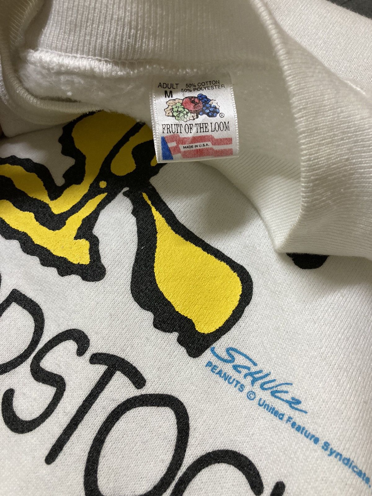 Fruit Of The Loom Vintage 90’s Peanuts Woodstock Crewneck Sweatshirt Size US M / EU 48-50 / 2 - 6 Thumbnail