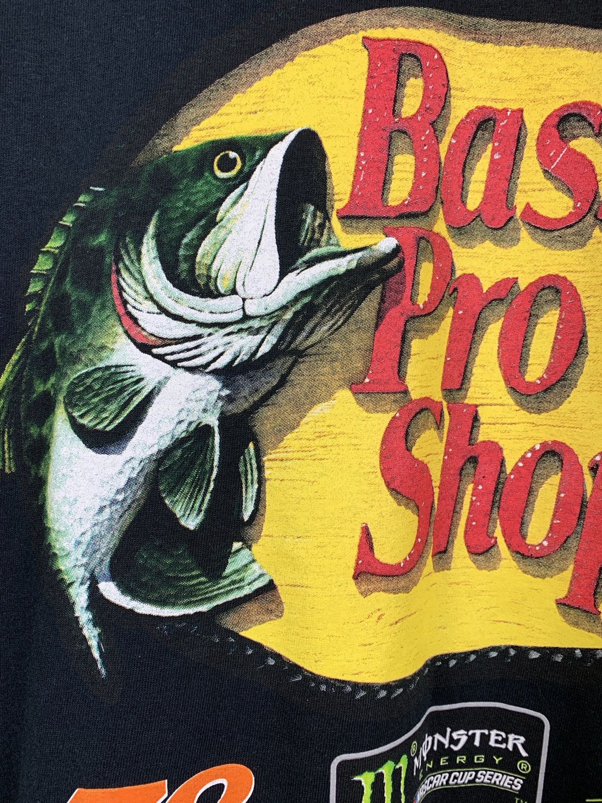 Bass Pro Shops Nascar Bass Pro Shops Martin Turex Toyota Camry Black Shirt Size US M / EU 48-50 / 2 - 12 Thumbnail