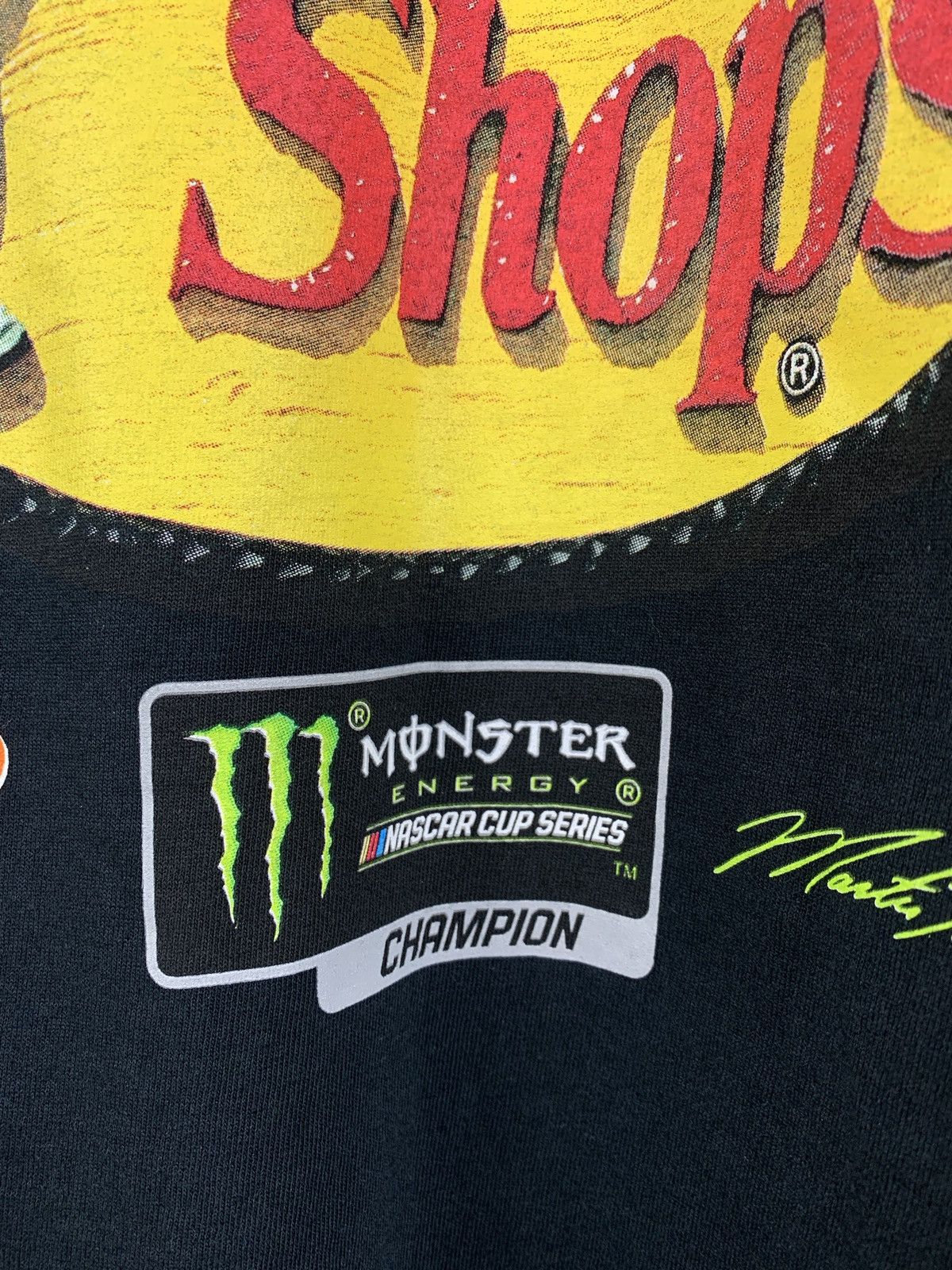 Bass Pro Shops Nascar Bass Pro Shops Martin Turex Toyota Camry Black Shirt Size US M / EU 48-50 / 2 - 14 Thumbnail