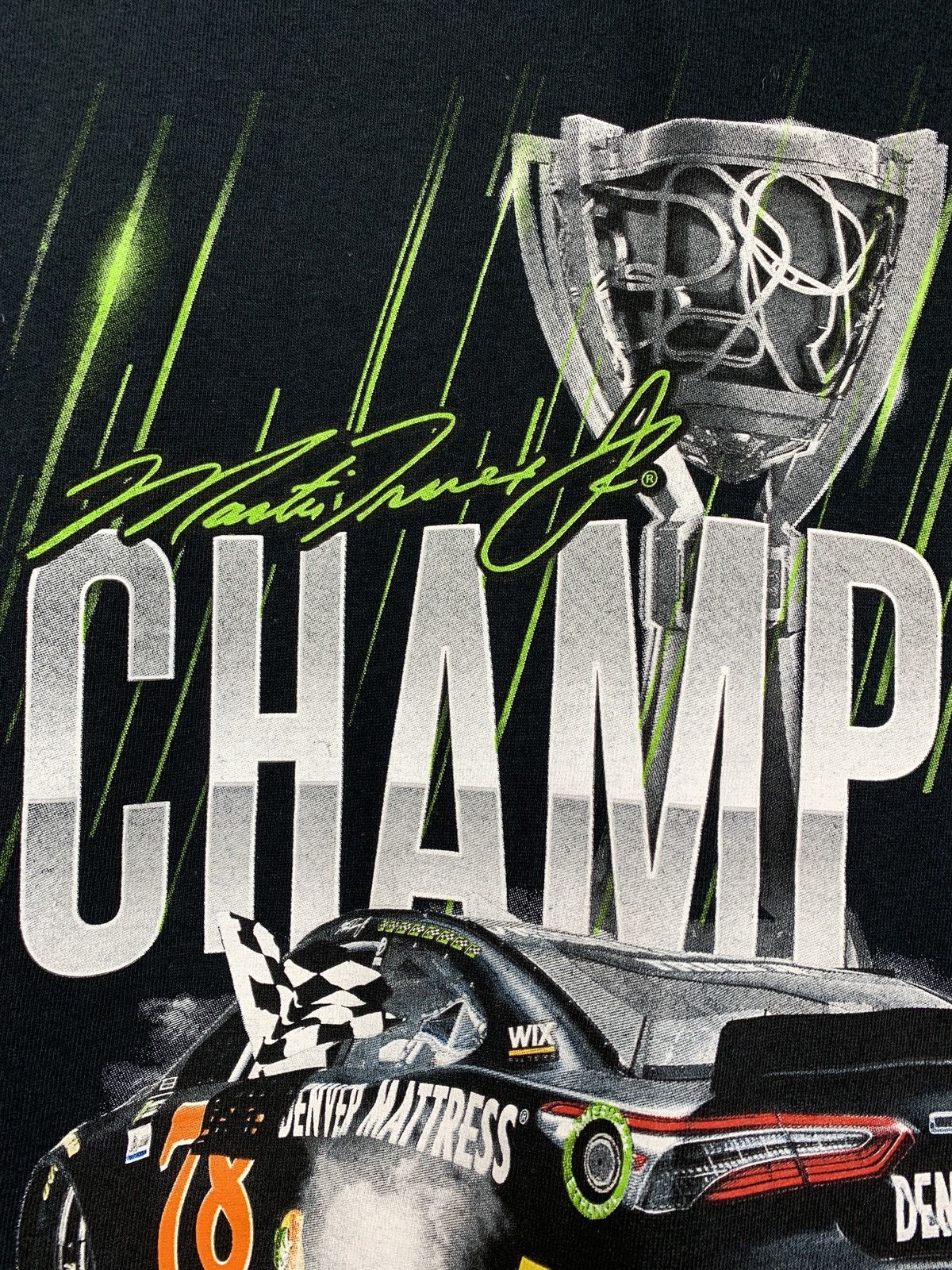Bass Pro Shops Nascar Bass Pro Shops Martin Turex Toyota Camry Black Shirt Size US M / EU 48-50 / 2 - 9 Thumbnail