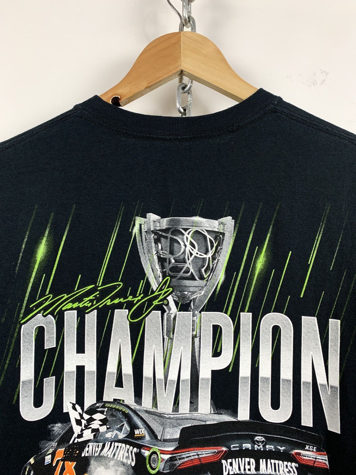 Bass Pro Shops Nascar Bass Pro Shops Martin Turex Toyota Camry Black Shirt Size US M / EU 48-50 / 2 - 7 Thumbnail