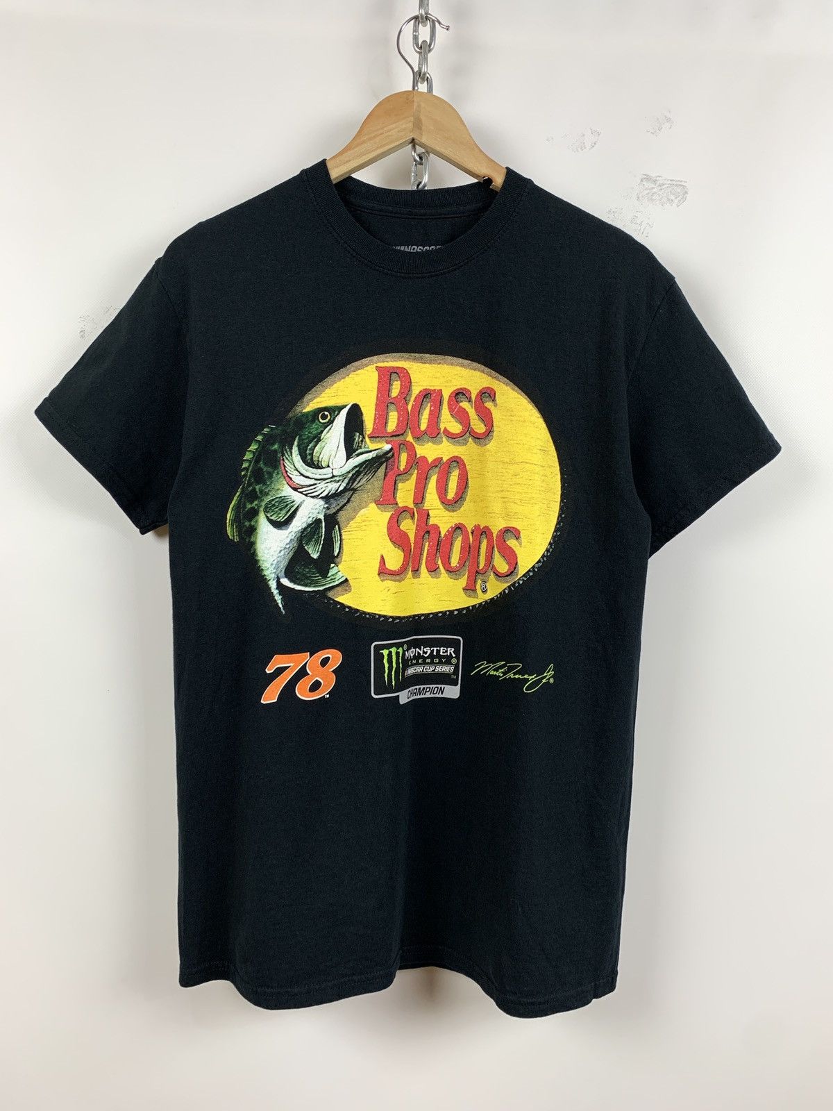Bass Pro Shops Nascar Bass Pro Shops Martin Turex Toyota Camry Black Shirt Size US M / EU 48-50 / 2 - 2 Thumbnail
