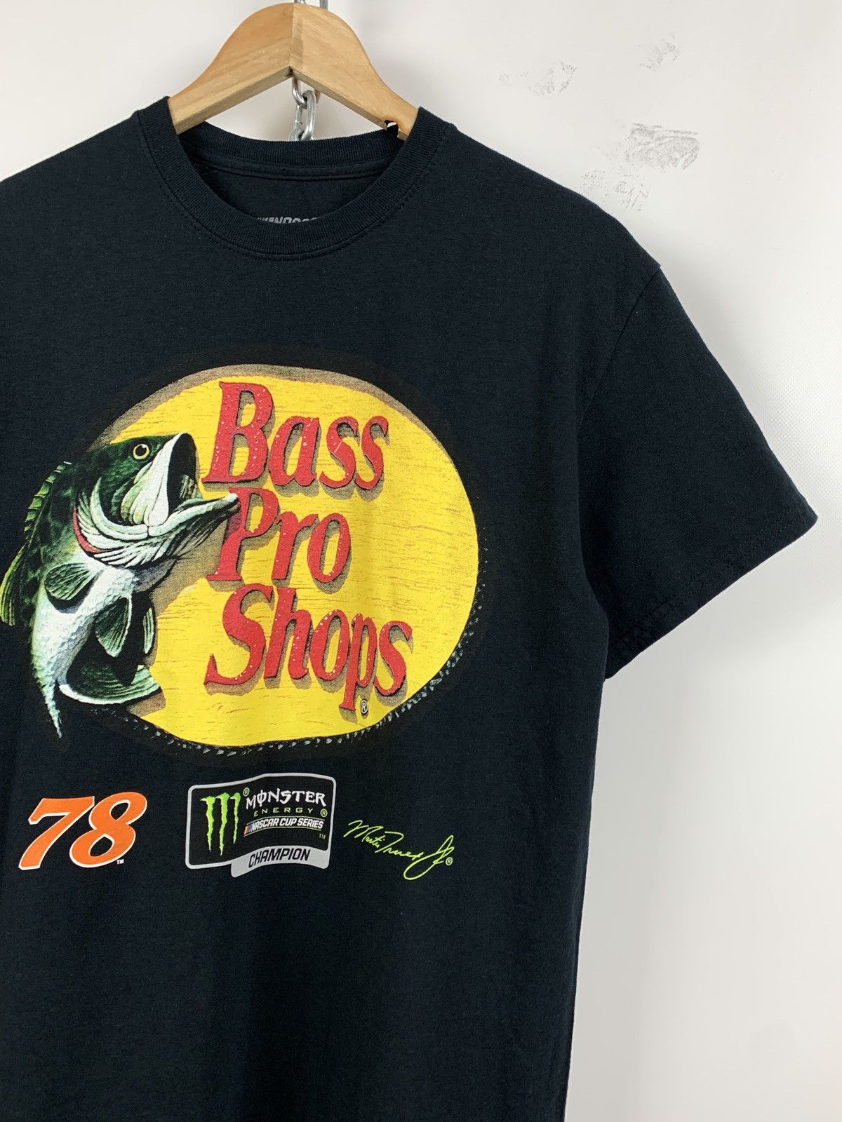 Bass Pro Shops Nascar Bass Pro Shops Martin Turex Toyota Camry Black Shirt Size US M / EU 48-50 / 2 - 6 Thumbnail