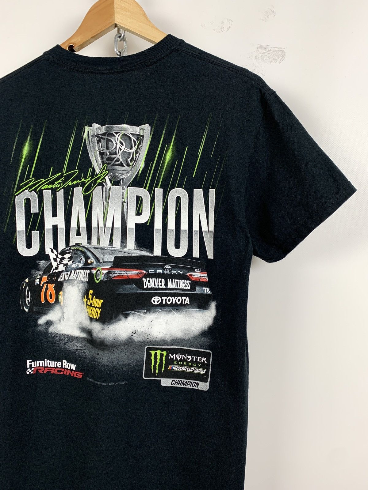Bass Pro Shops Nascar Bass Pro Shops Martin Turex Toyota Camry Black Shirt Size US M / EU 48-50 / 2 - 4 Thumbnail