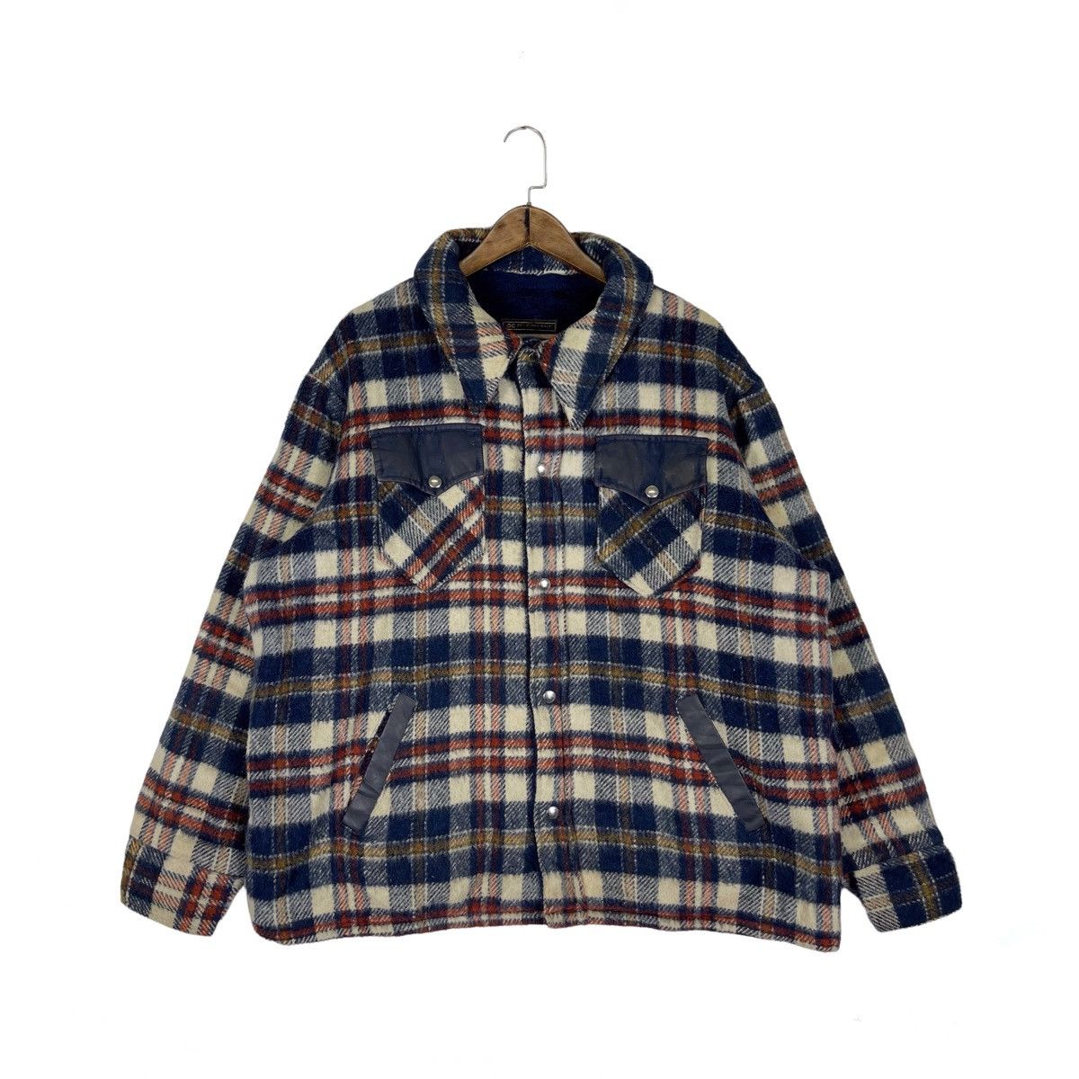 Jc Penney Vintage 80s Towncraft Jc Penny Fleece Lined Plaid Jacket Grailed