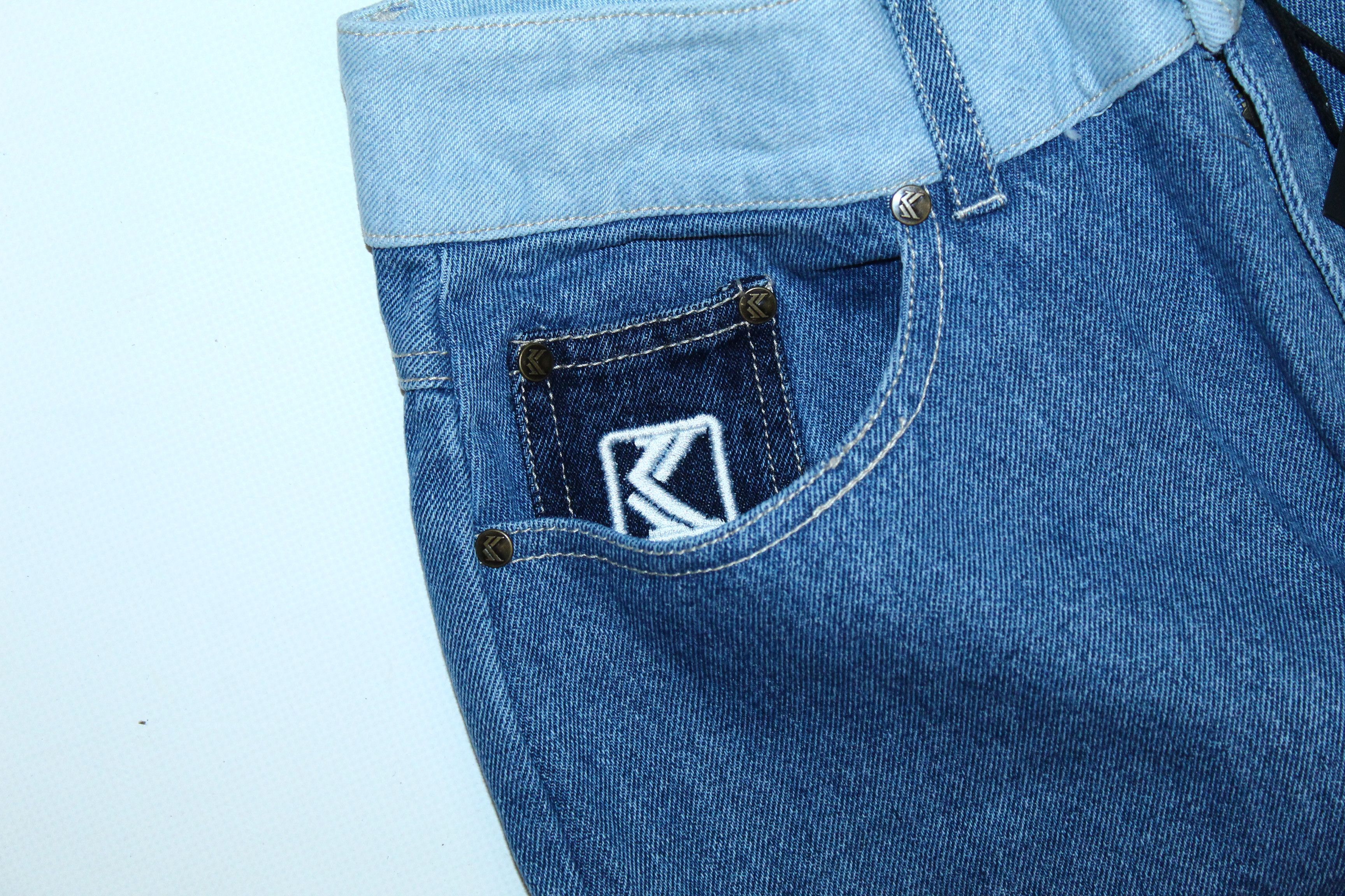 Karl Kani Karl Kani Block Cargo Denim Jogger Pants Size US 30 / EU 46 - 4 Thumbnail