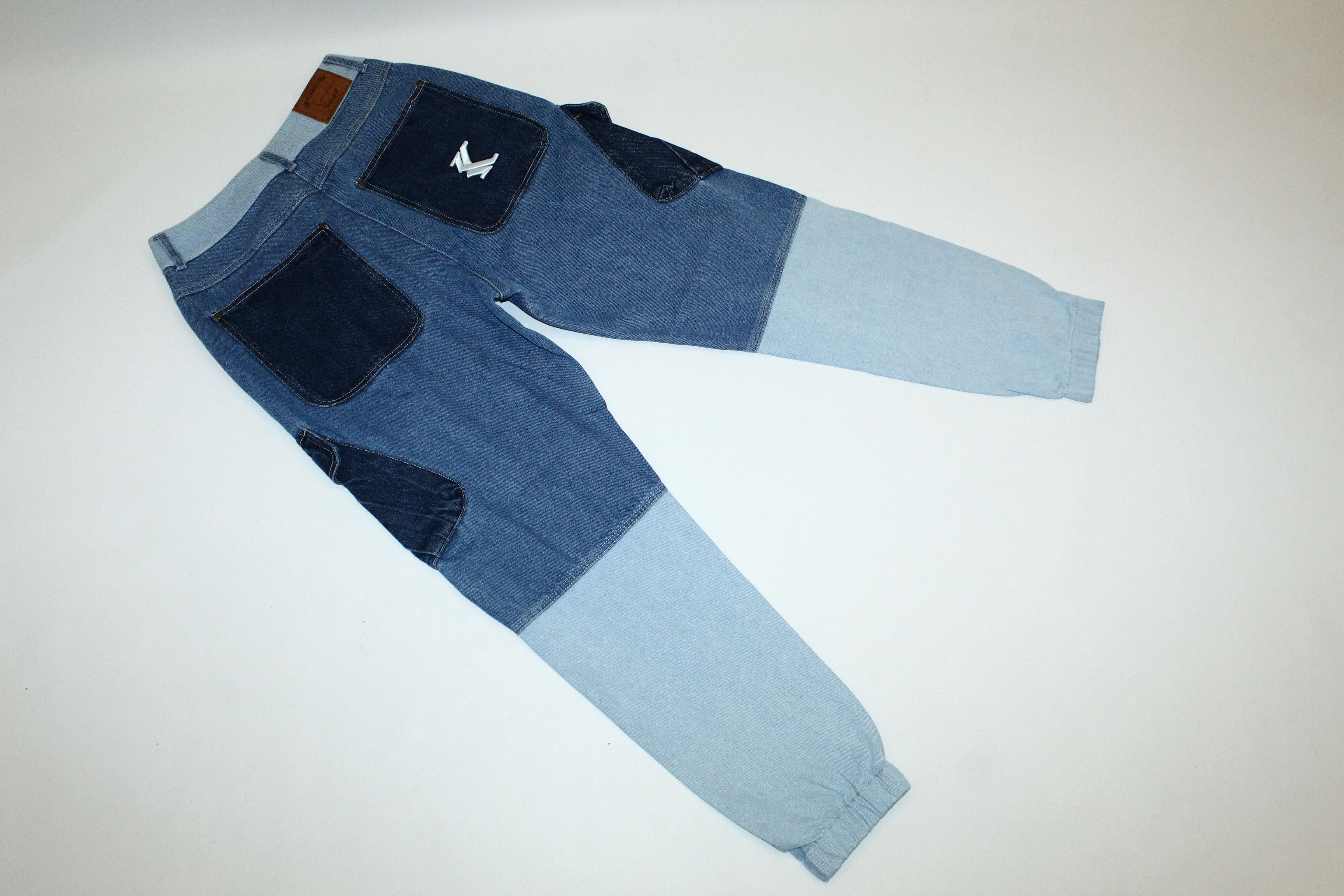 Karl Kani Karl Kani Block Cargo Denim Jogger Pants Size US 30 / EU 46 - 8 Thumbnail