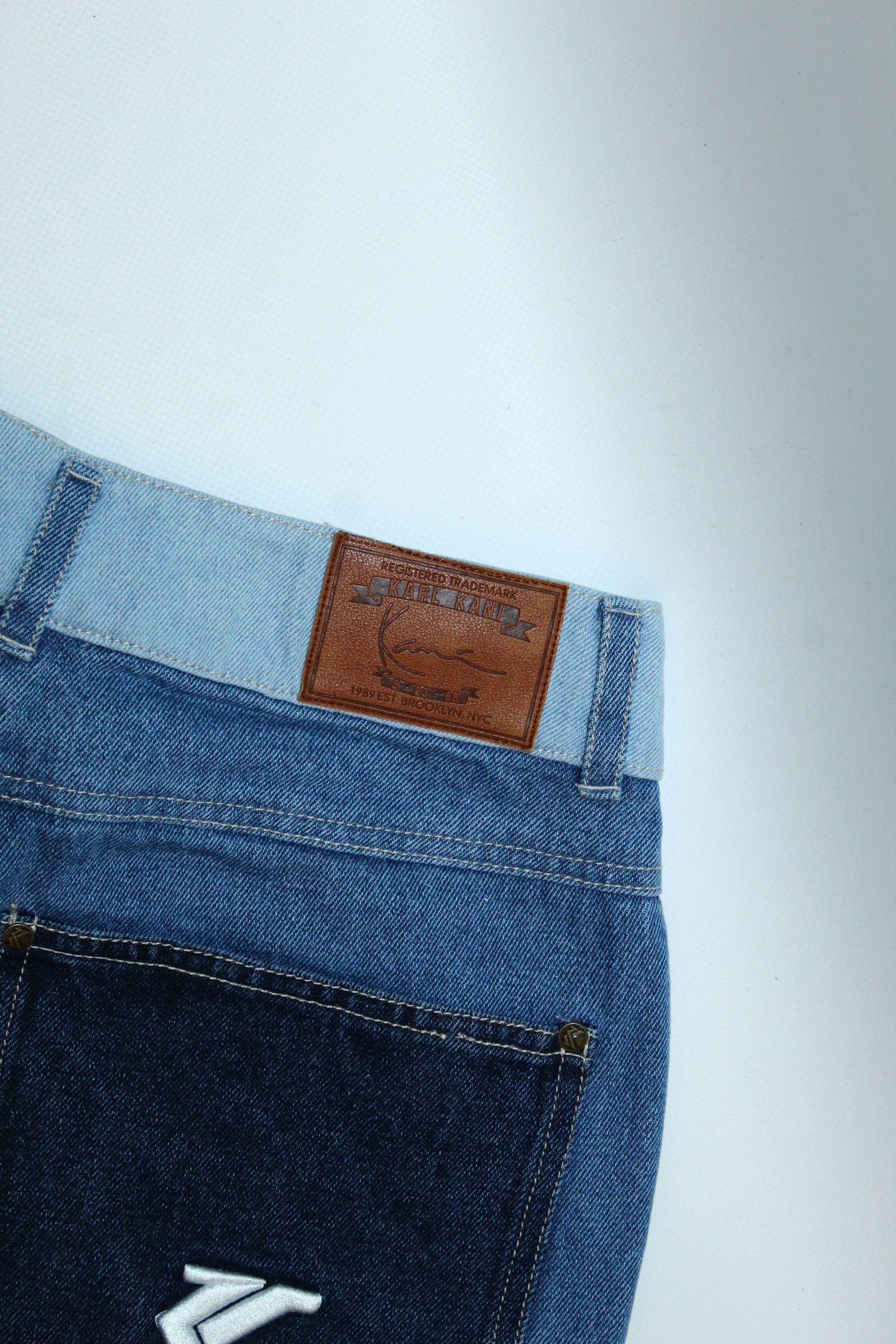 Karl Kani Karl Kani Block Cargo Denim Jogger Pants Size US 30 / EU 46 - 11 Thumbnail