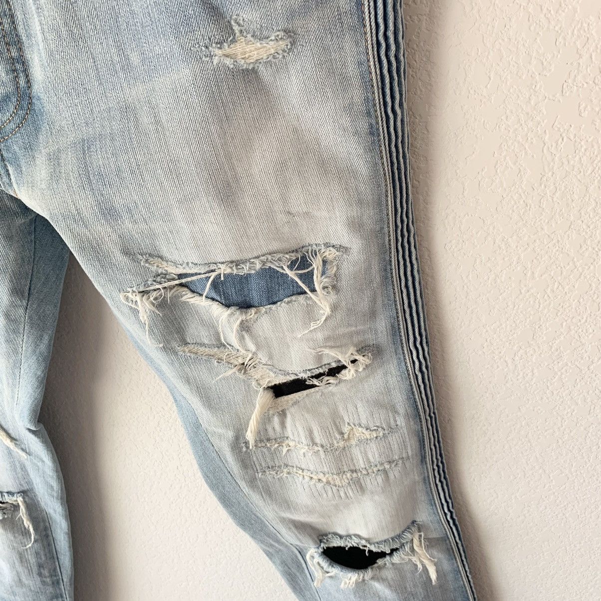 Balmain Balmain distressed patched jeans size 32 Size US 32 / EU 48 - 17 Thumbnail