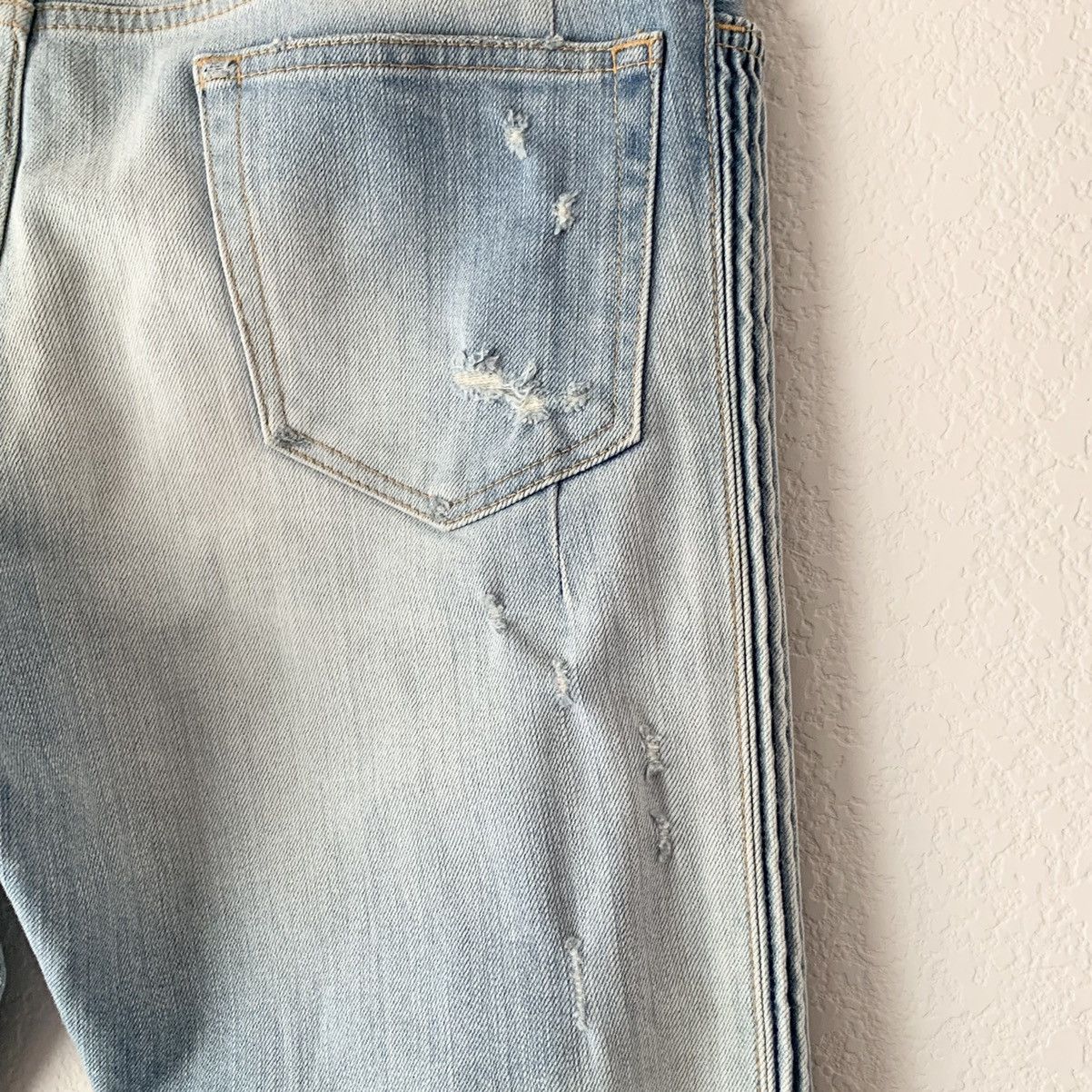 Balmain Balmain distressed patched jeans size 32 Size US 32 / EU 48 - 12 Thumbnail