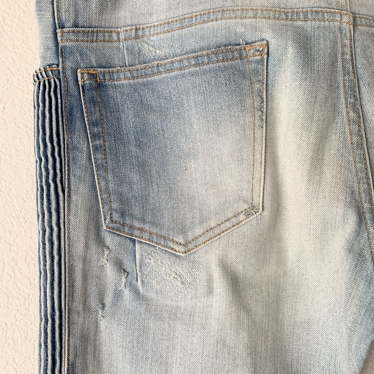 Balmain Balmain distressed patched jeans size 32 Size US 32 / EU 48 - 13 Thumbnail