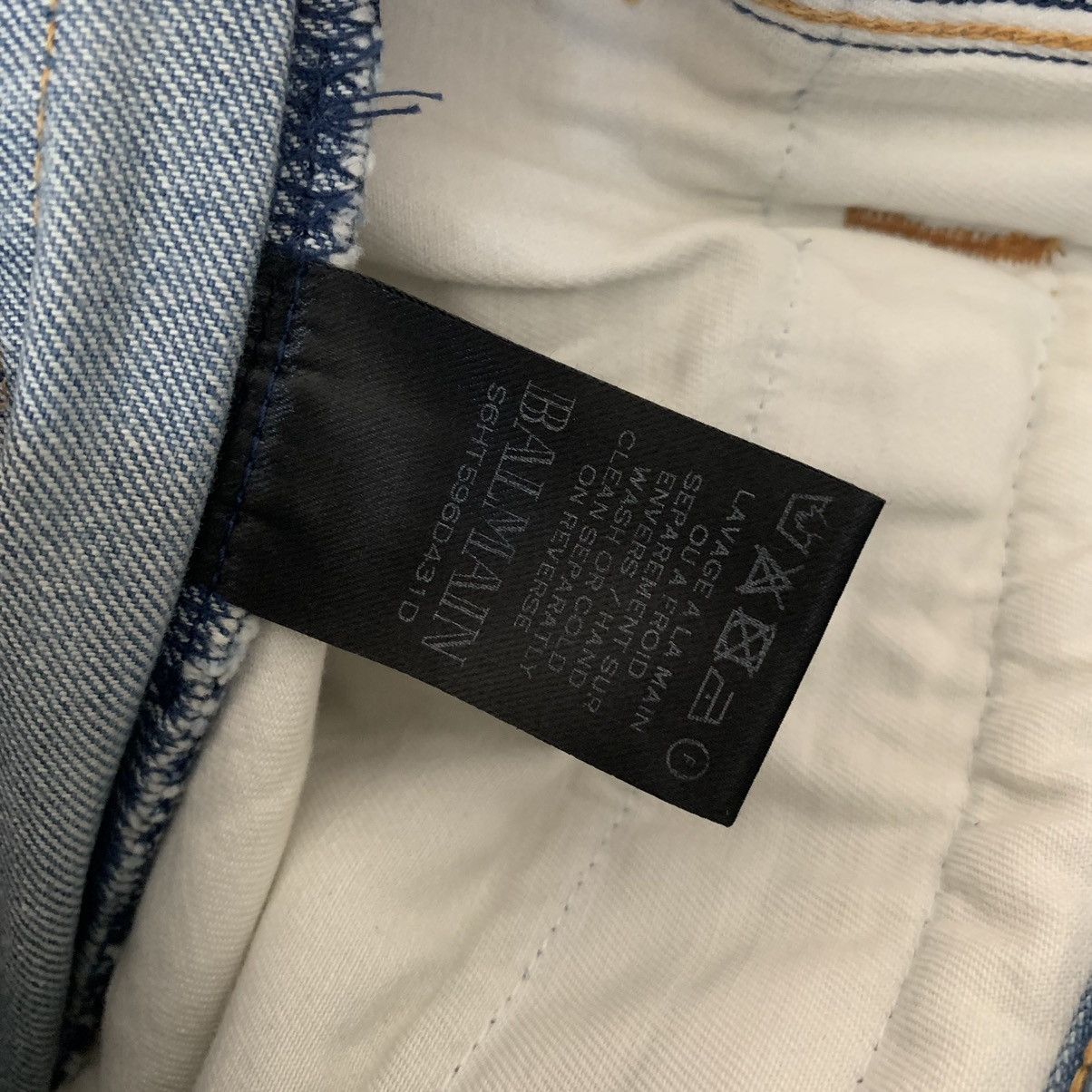 Balmain Balmain distressed patched jeans size 32 Size US 32 / EU 48 - 15 Thumbnail
