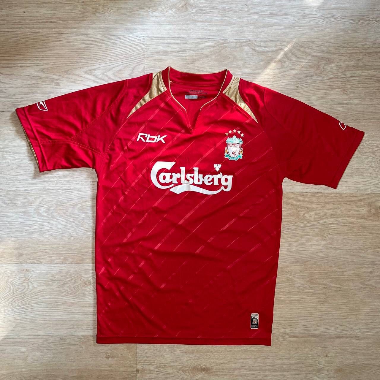 LIVERPOOL REEBOK 2005/2006 CHAMPIONS LEAGUE HOME JERSEY
