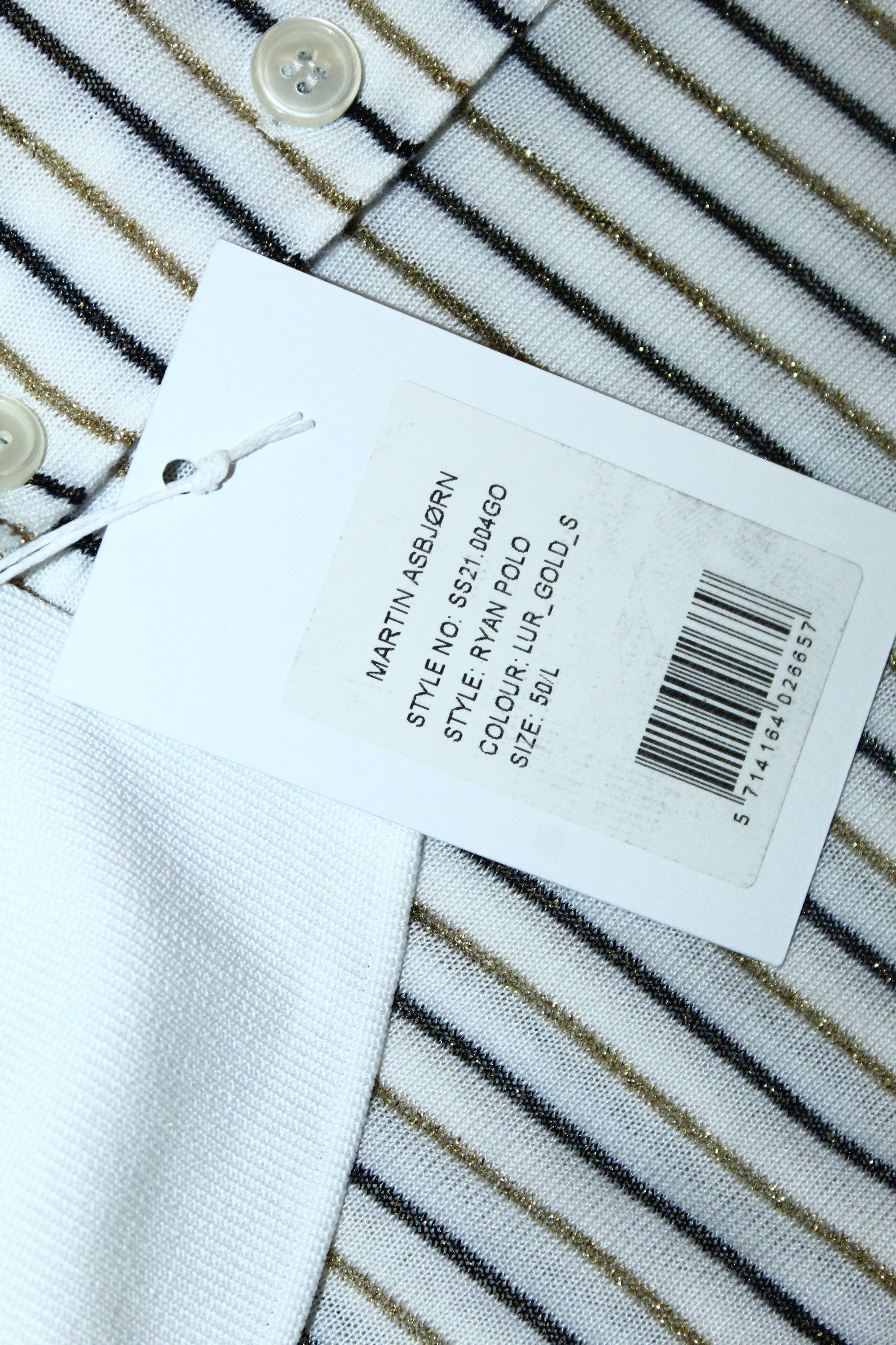 Martin Asbjorn Martin Asbjørn SS21 RYAN - Polo shirt Size US L / EU 52-54 / 3 - 4 Thumbnail