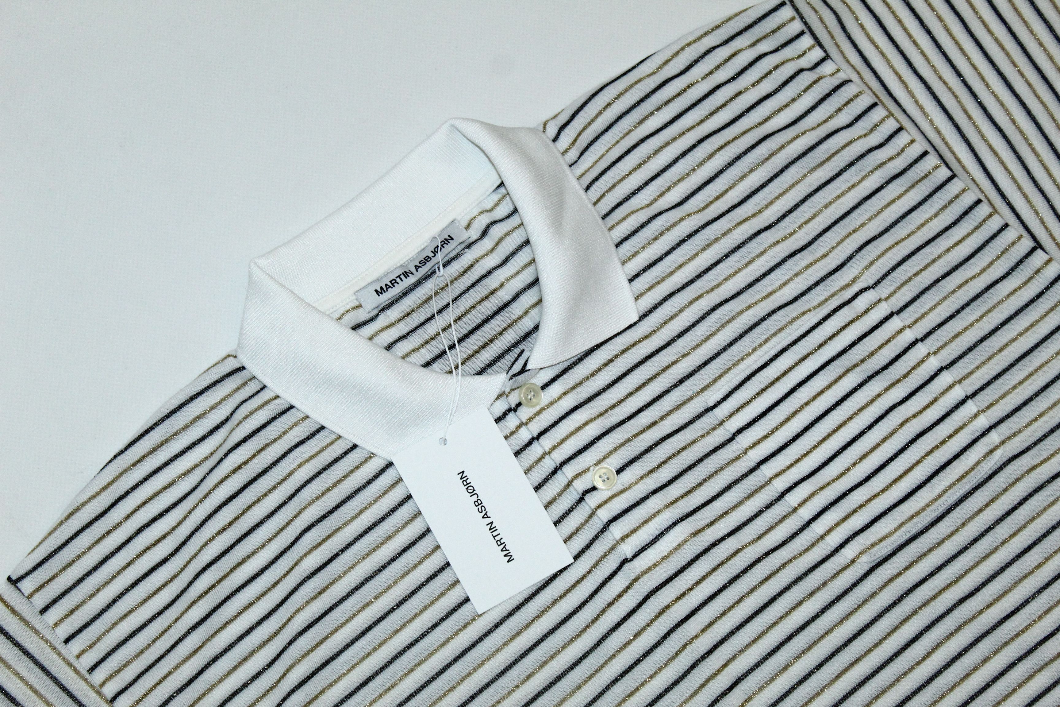 Martin Asbjorn Martin Asbjørn SS21 RYAN - Polo shirt Size US L / EU 52-54 / 3 - 3 Thumbnail