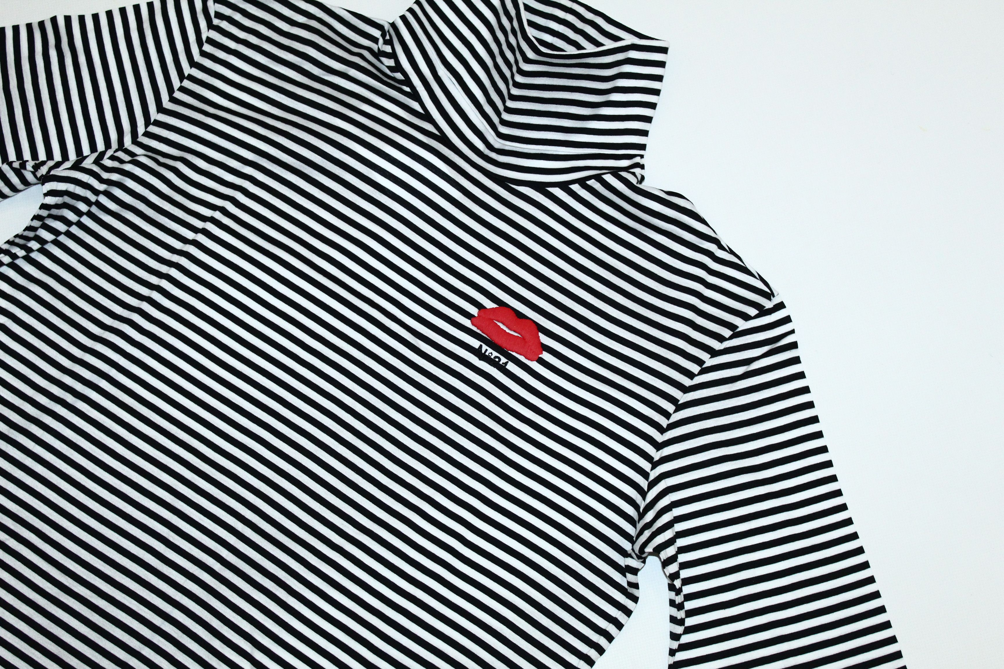 N21 N°21 Lips Logo Roll neck L/S. Jean Paul Gaultier Style Size US L / EU 52-54 / 3 - 3 Thumbnail