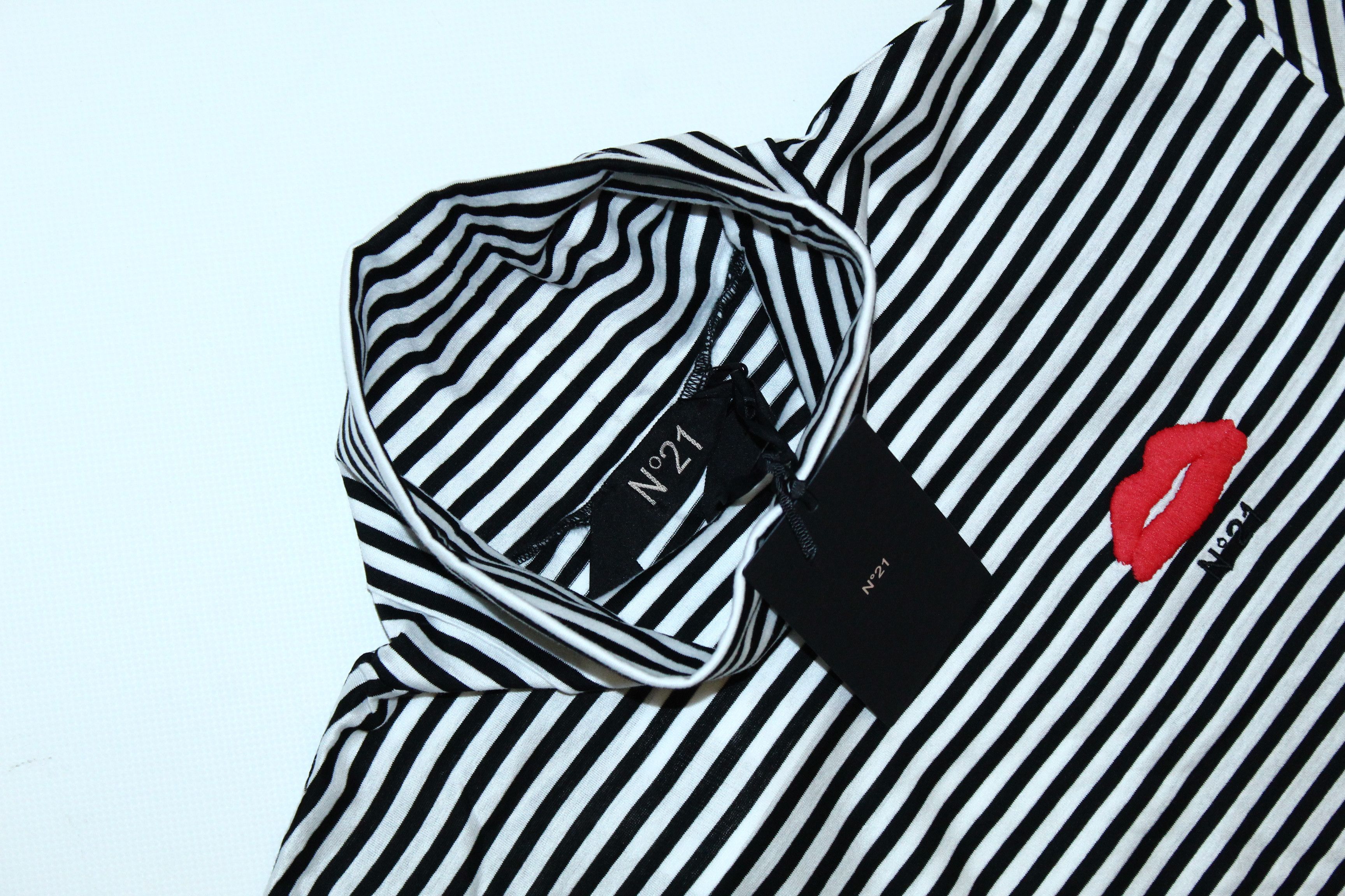 N21 N°21 Lips Logo Roll neck L/S. Jean Paul Gaultier Style Size US L / EU 52-54 / 3 - 5 Thumbnail