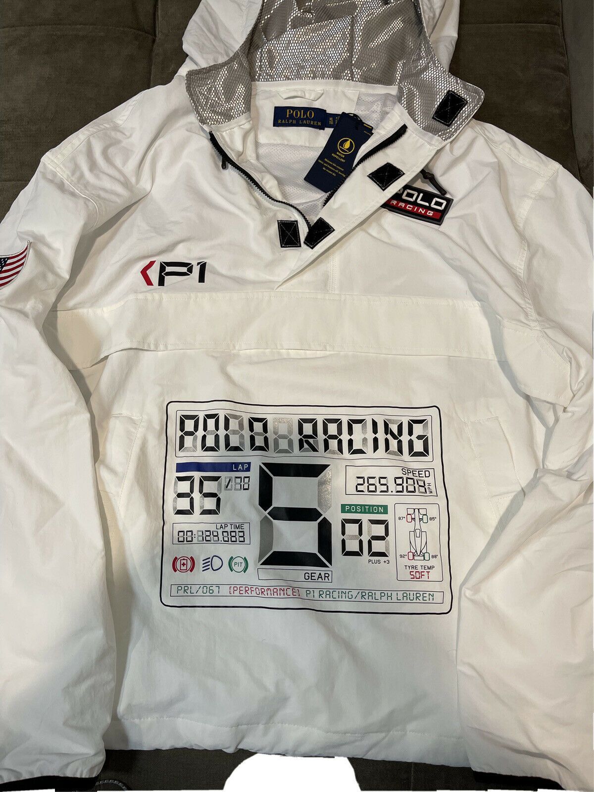 Polo Ralph Lauren Polo Ralph Lauren Water-Repellent P Racing Jacket Medium Size US M / EU 48-50 / 2 - 1 Thumbnail