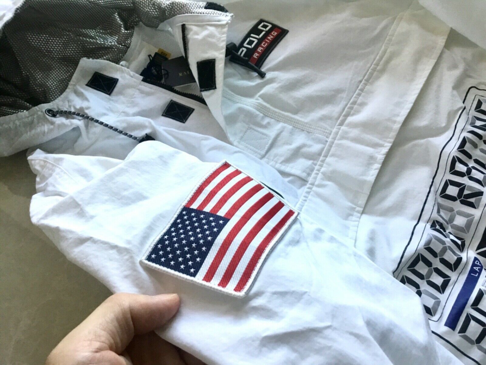 Polo Ralph Lauren Polo Ralph Lauren Water-Repellent P Racing Jacket Medium Size US M / EU 48-50 / 2 - 12 Thumbnail