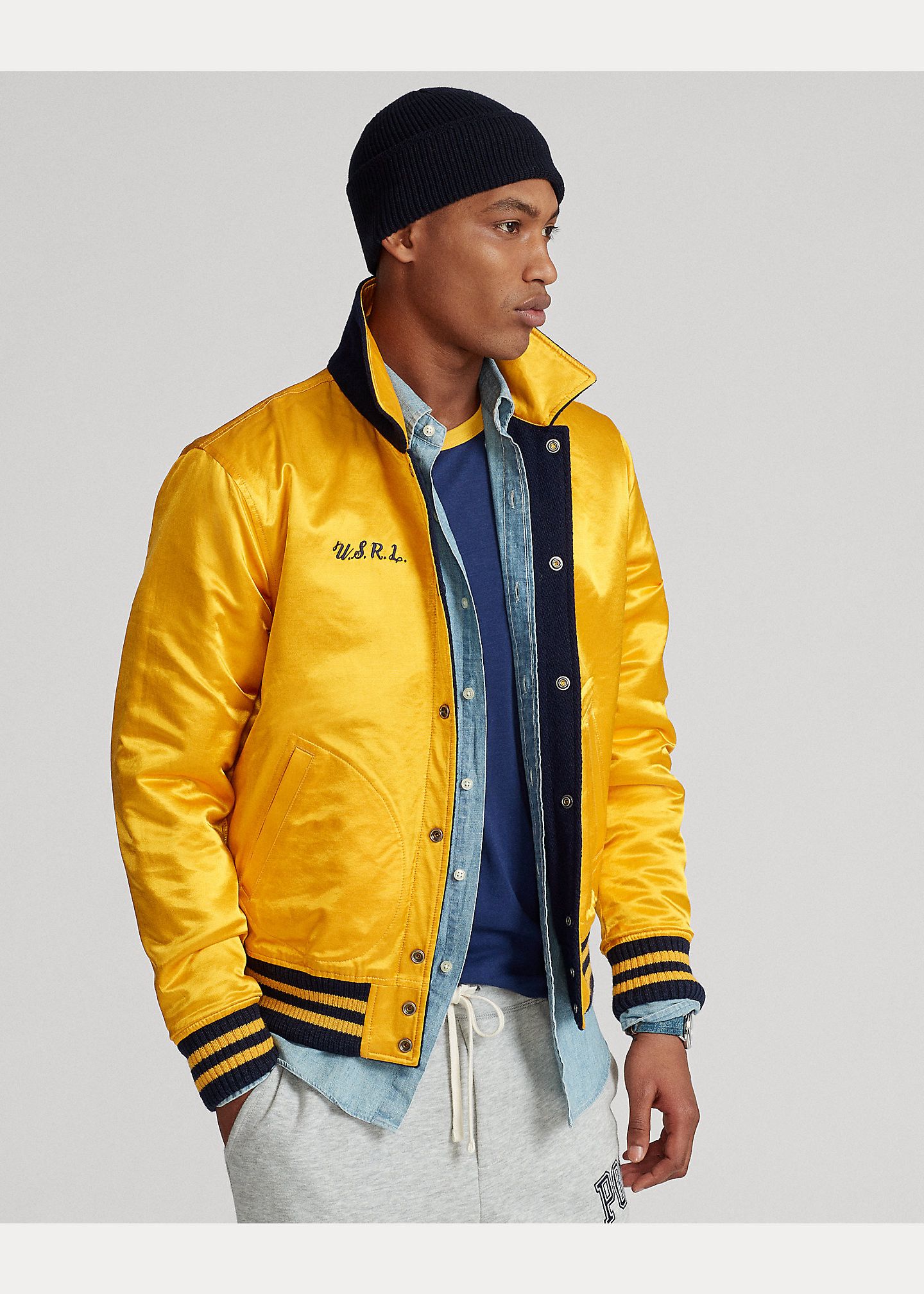 Polo Ralph Lauren Polo Ralph Lauren Reversible Letterman Jacket Size XLARGE Size US XL / EU 56 / 4 - 5 Thumbnail