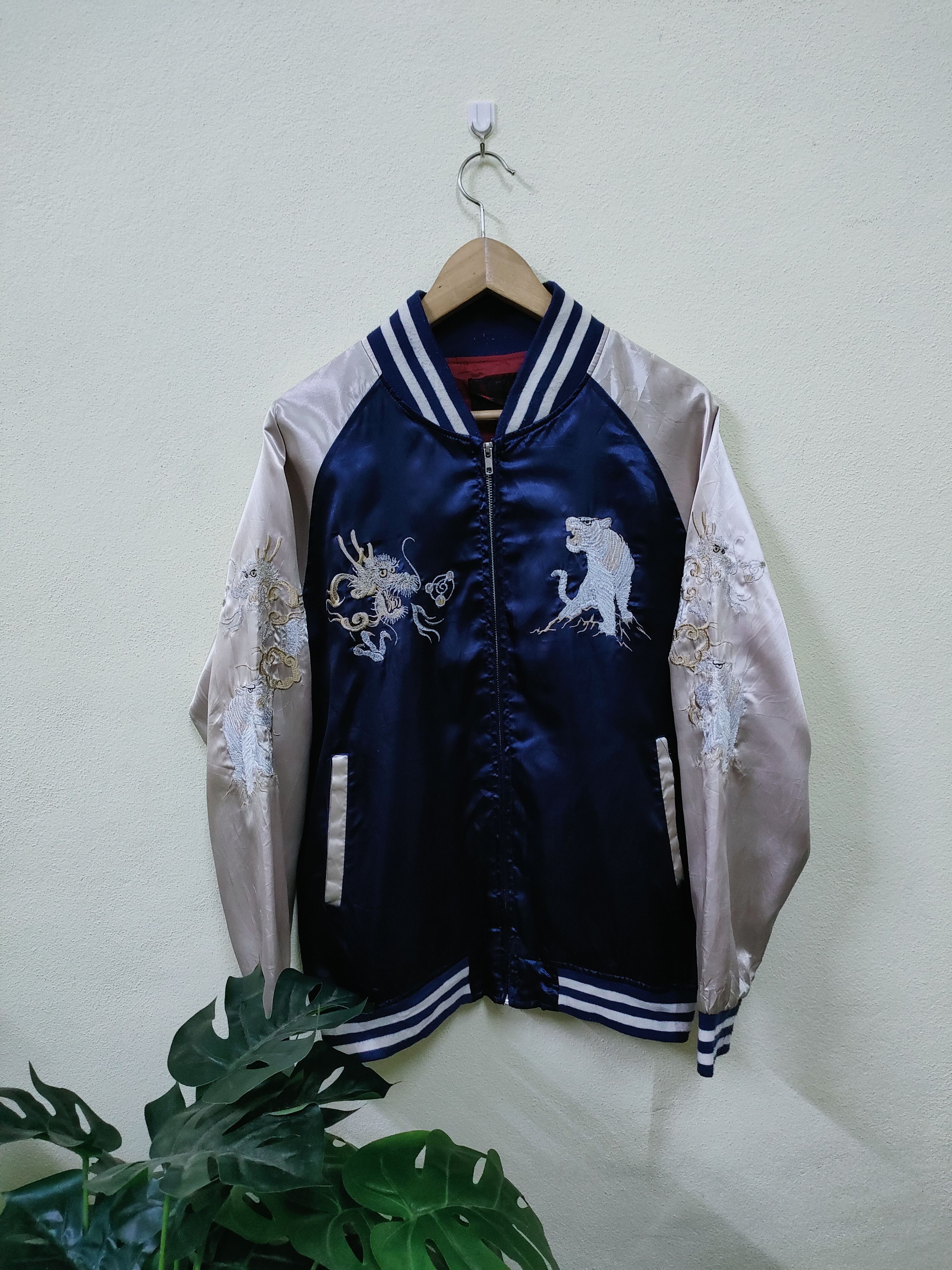 Japanese Brand Embroidered Sukajan Japanese Traditional Jacket | Grailed