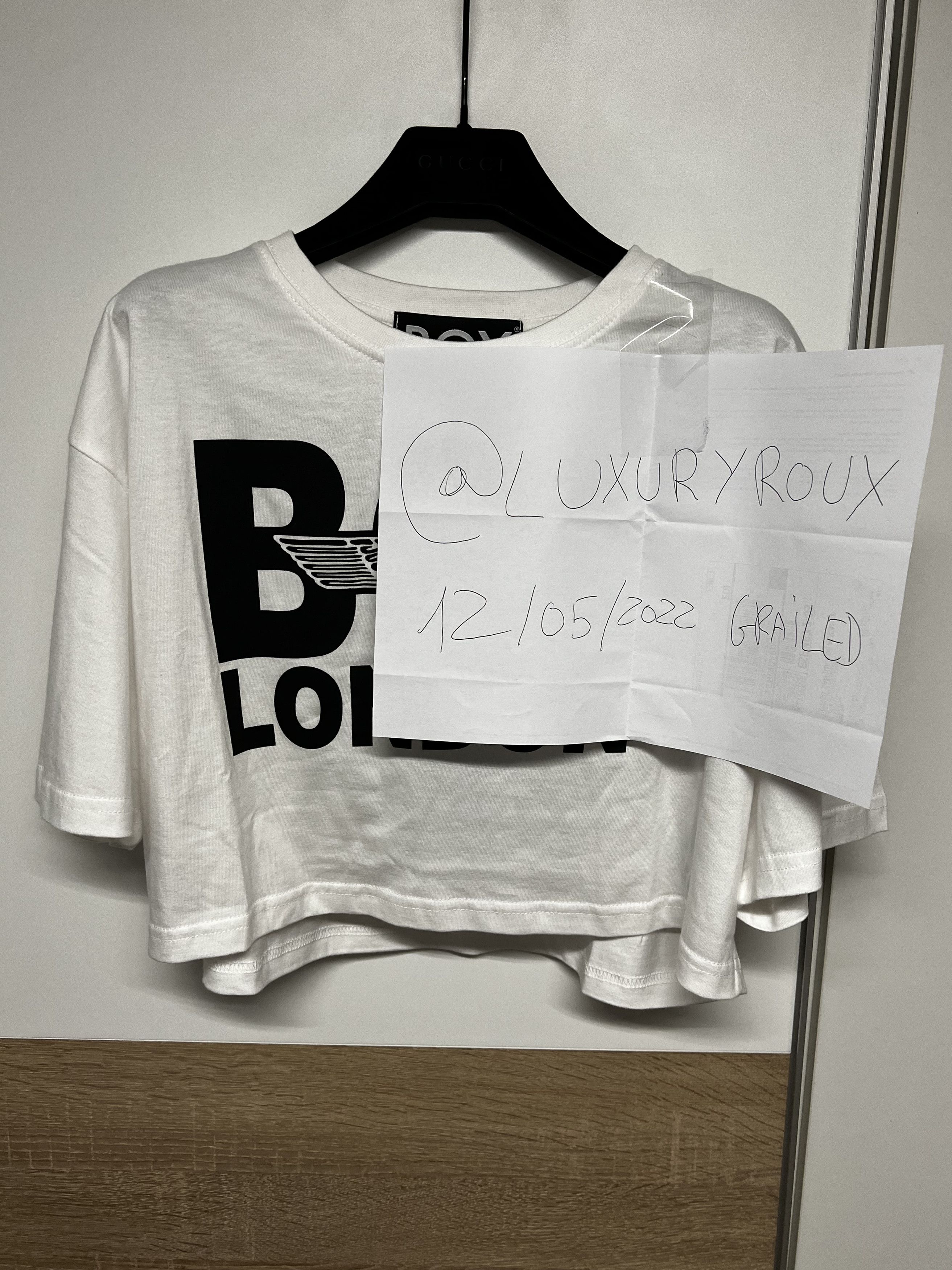 Boy London Boy London Crop Top White Size M Size US M / EU 48-50 / 2 - 6 Thumbnail