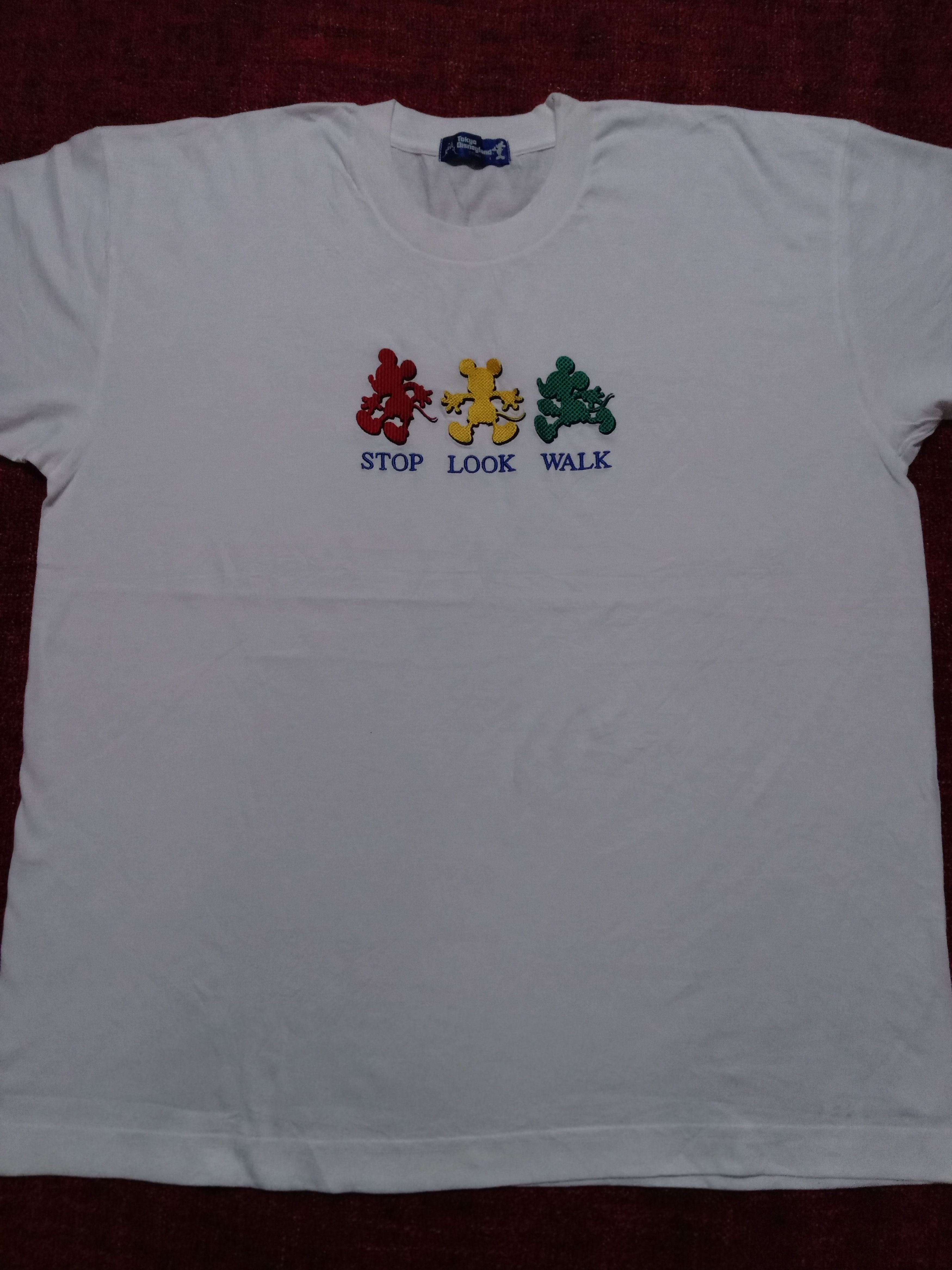 Cartoon Network × Mickey Mouse × Vintage Vintage 90s Mickey embroidery Tee Tokyo Disneyland Size US XL / EU 56 / 4 - 4 Thumbnail
