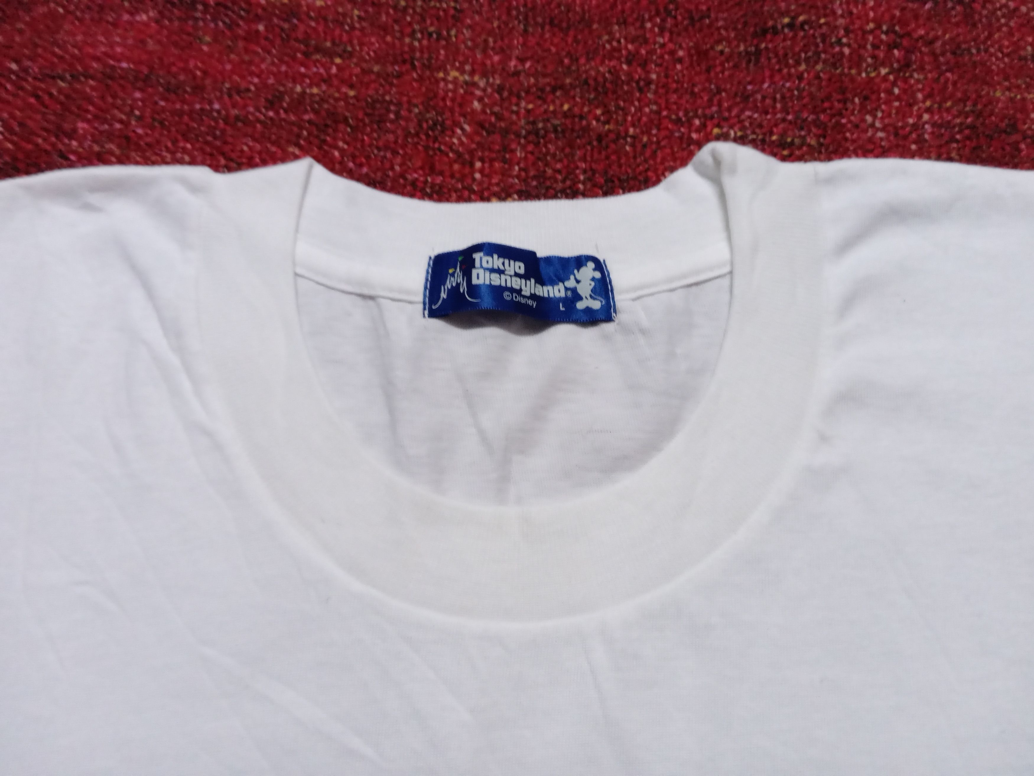 Cartoon Network × Mickey Mouse × Vintage Vintage 90s Mickey embroidery Tee Tokyo Disneyland Size US XL / EU 56 / 4 - 2 Thumbnail