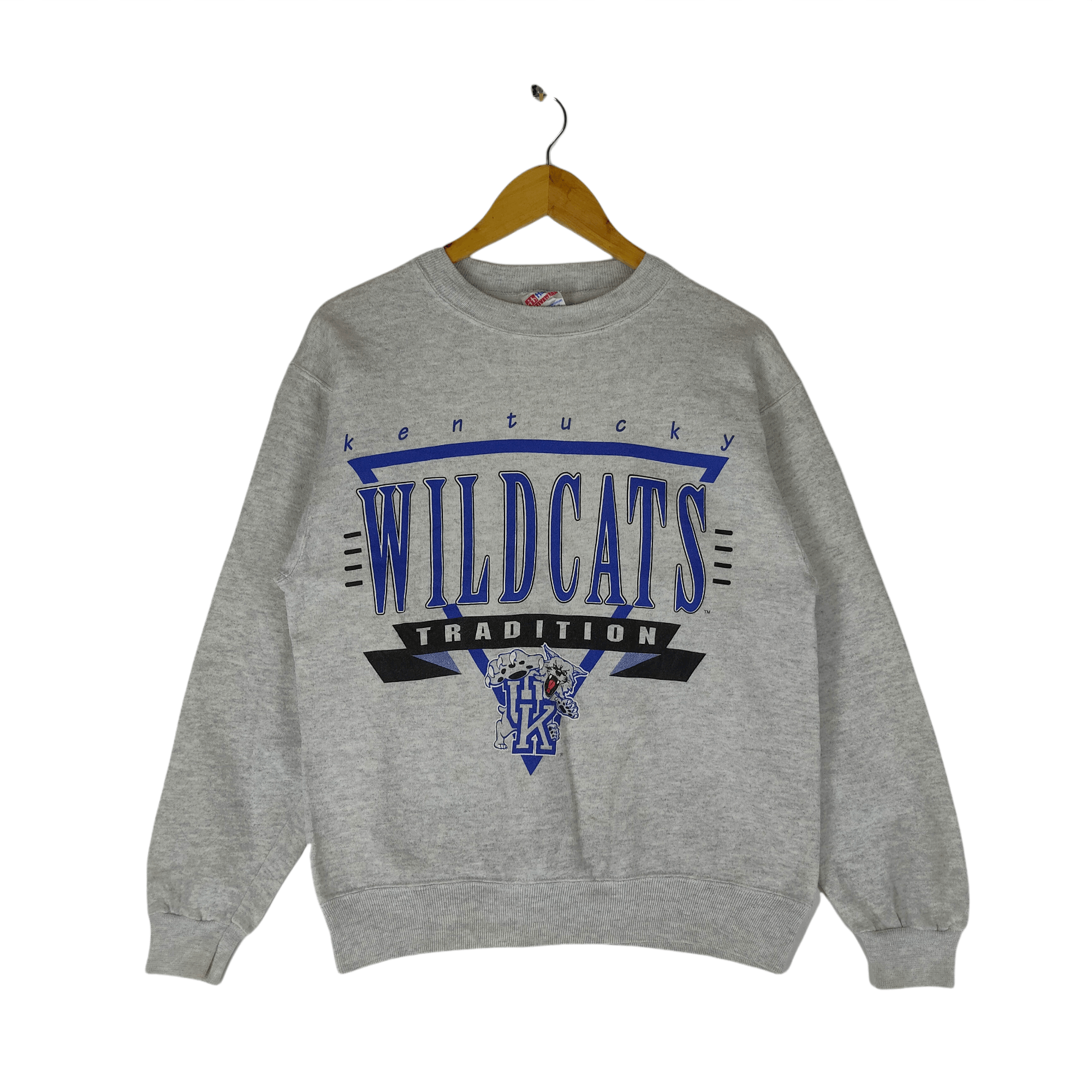 MLB Vintage 90s MLB KENTUCKY WILDCATS Big Logo Sweatshirt Hanes Size US M / EU 48-50 / 2 - 1 Thumbnail