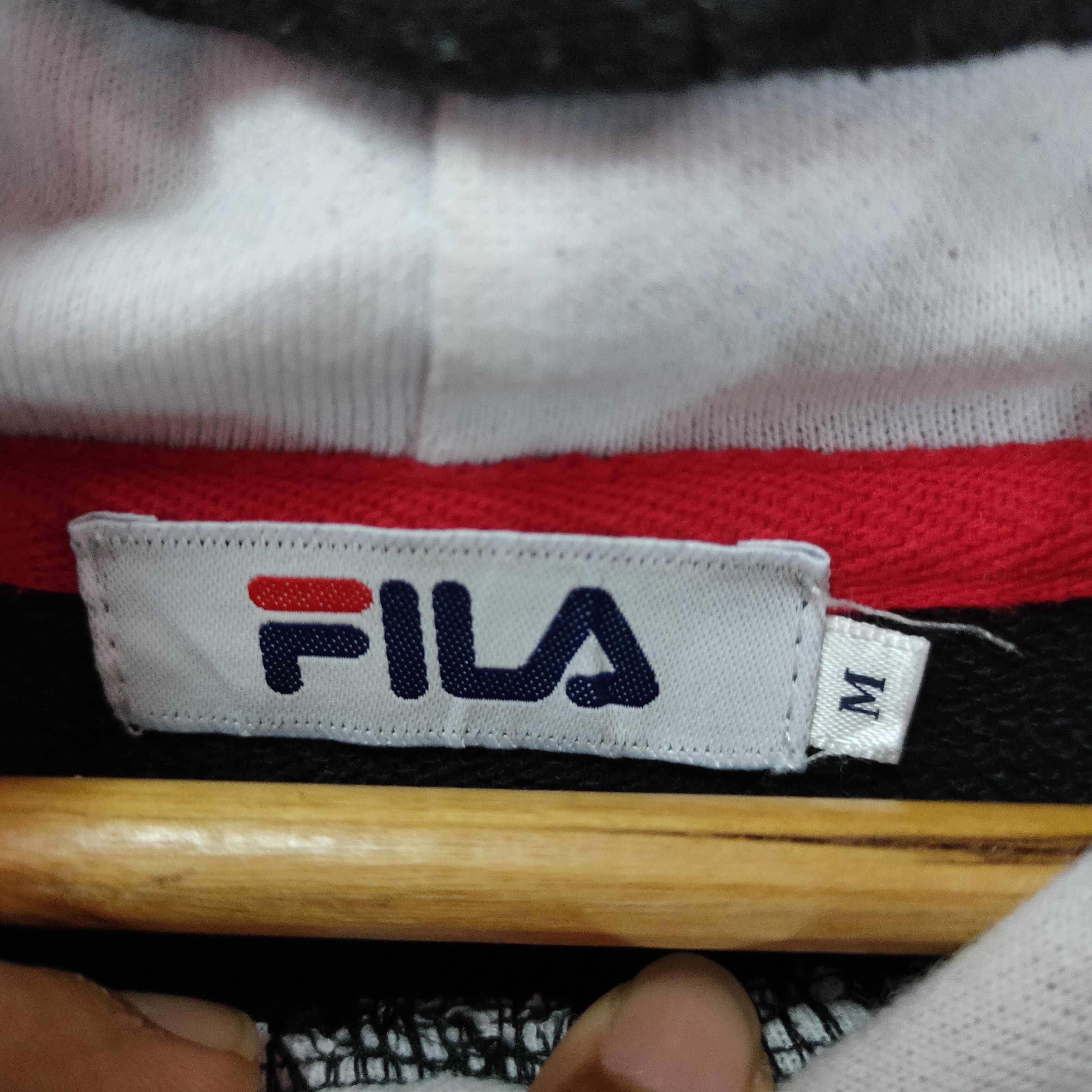 Fila FILA RINGER Big Spellout Swag Hiphop Rare Hoodie Sweatshirt Size US M / EU 48-50 / 2 - 6 Thumbnail