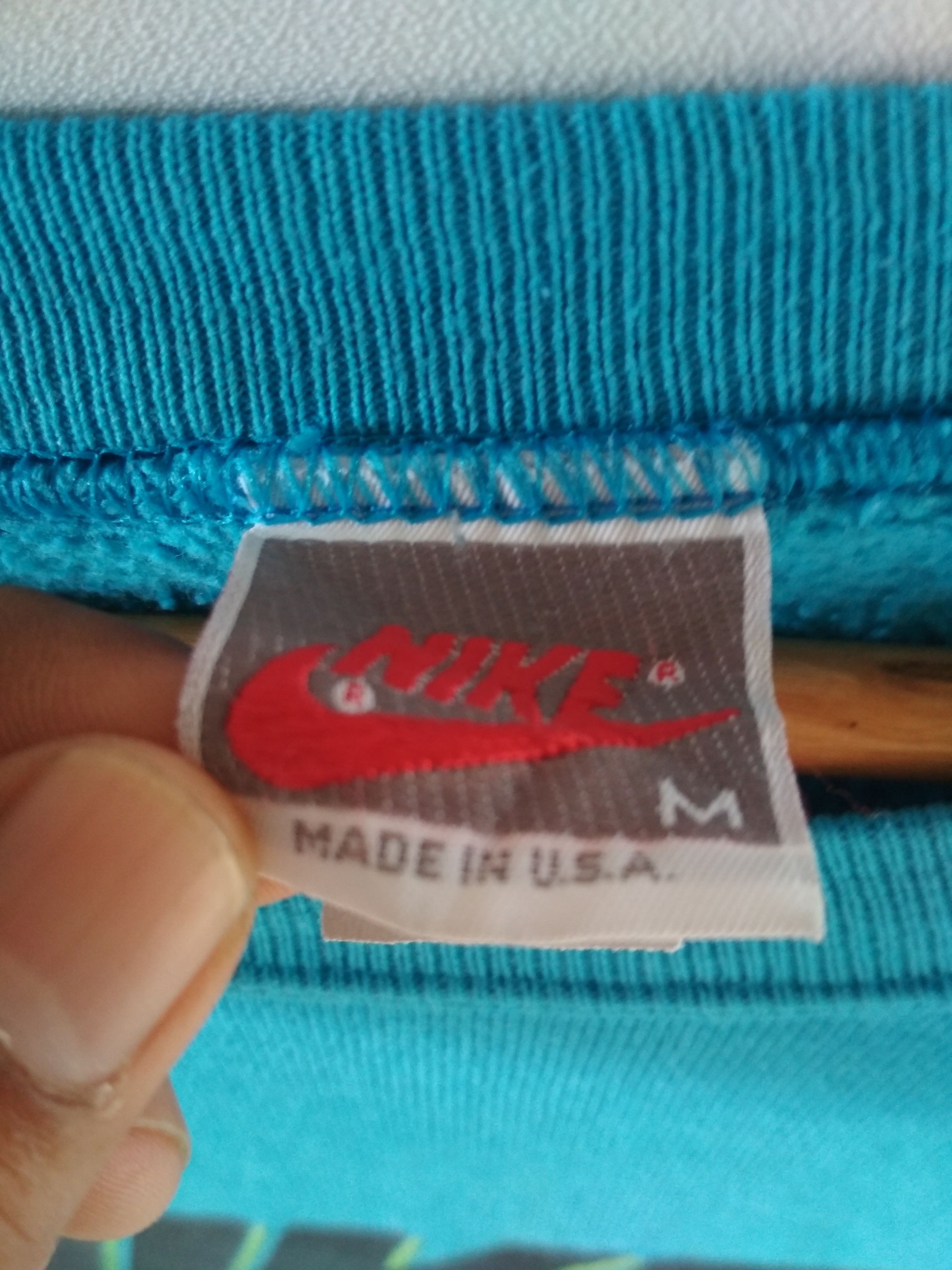 Nike NIKE VINTAGE 90s MADE IN USA BIG LOGO SWOOSH SWESTSHIRT Size US L / EU 52-54 / 3 - 3 Thumbnail