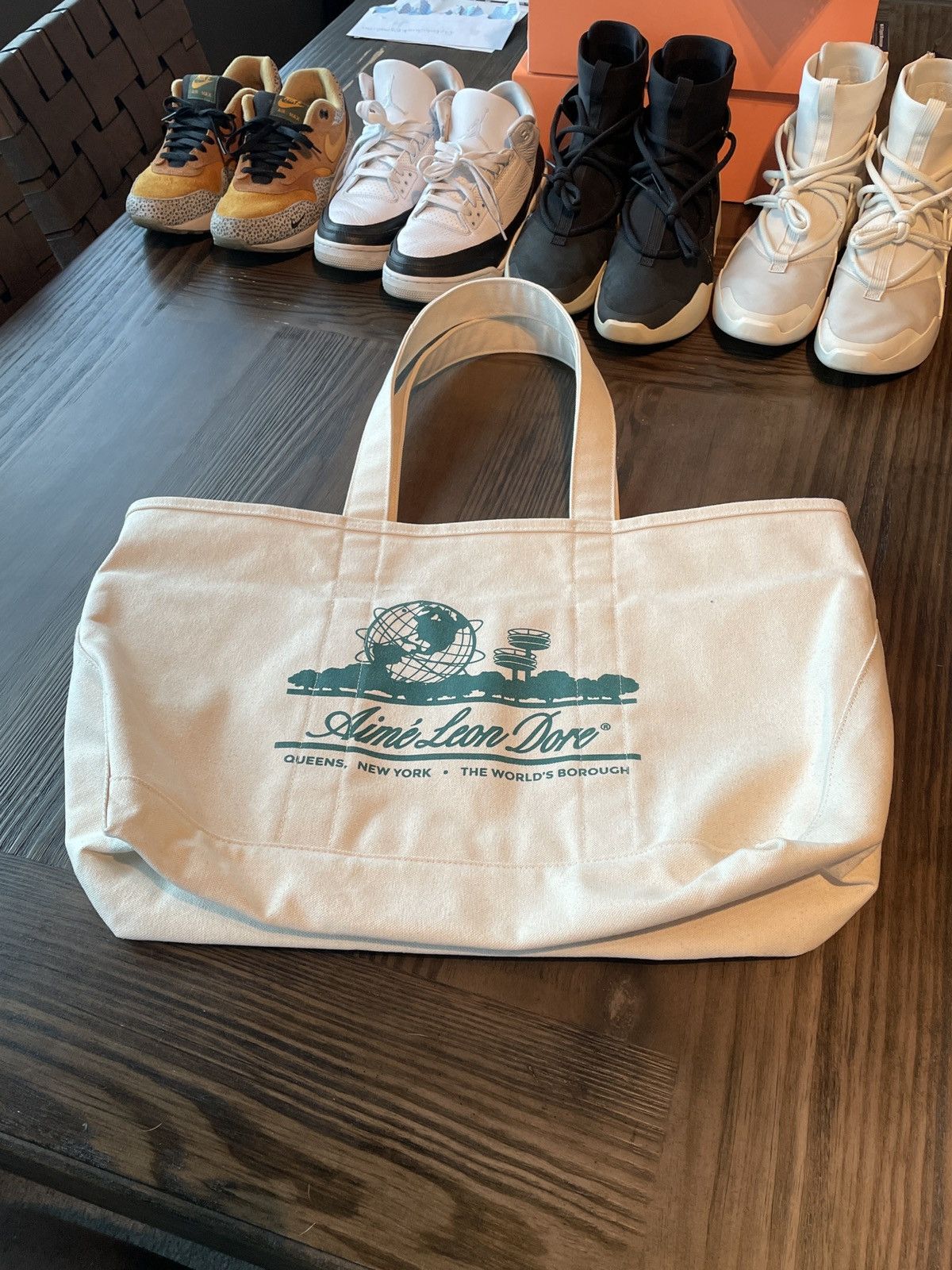 Aime Leon Dore Aime Leon Dore Unisphere Large Tote Bag | Grailed