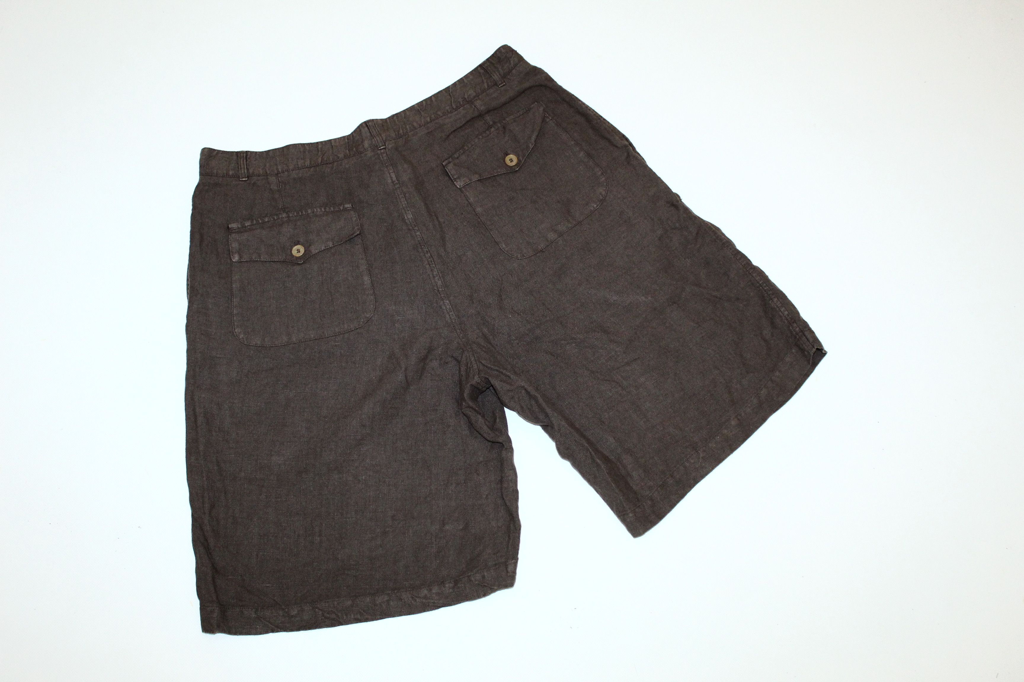 Etro Etro Milano Relax fit Washed Linen Casual Shorts Size US 36 / EU 52 - 9 Thumbnail